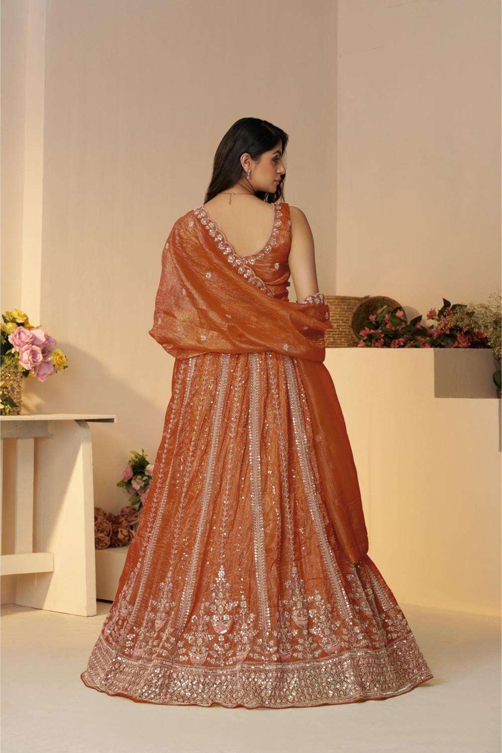 Ynf Jimmy Choo RIN230 44 Lehengas Wholesale Designer Lehenga Fancy Lehenga Embroidered Lehenga Manufacturer