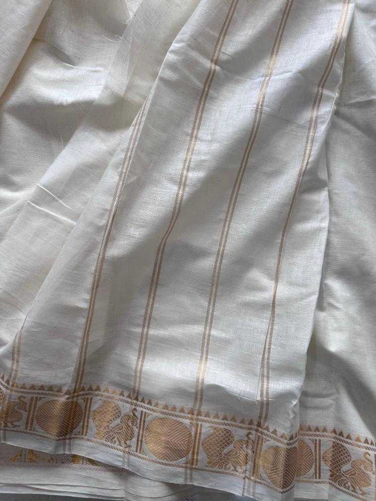 Ynf Khadi Cotton KESH437 307 Sarees Wedding Collections Festive Collections Wholesale Designer Sarees White Sarees Cotton Sarees Manufacturer
