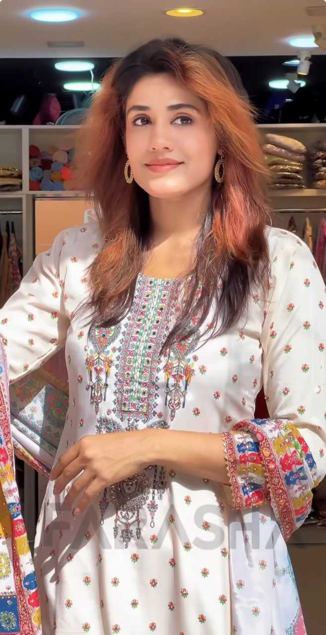 Ynf Maslin RIN212 7055 Suits & Dresses Wedding Collections Festive Collections Wholesale Ladies Suits Printed Suits Palazzo Suit Manufacturer