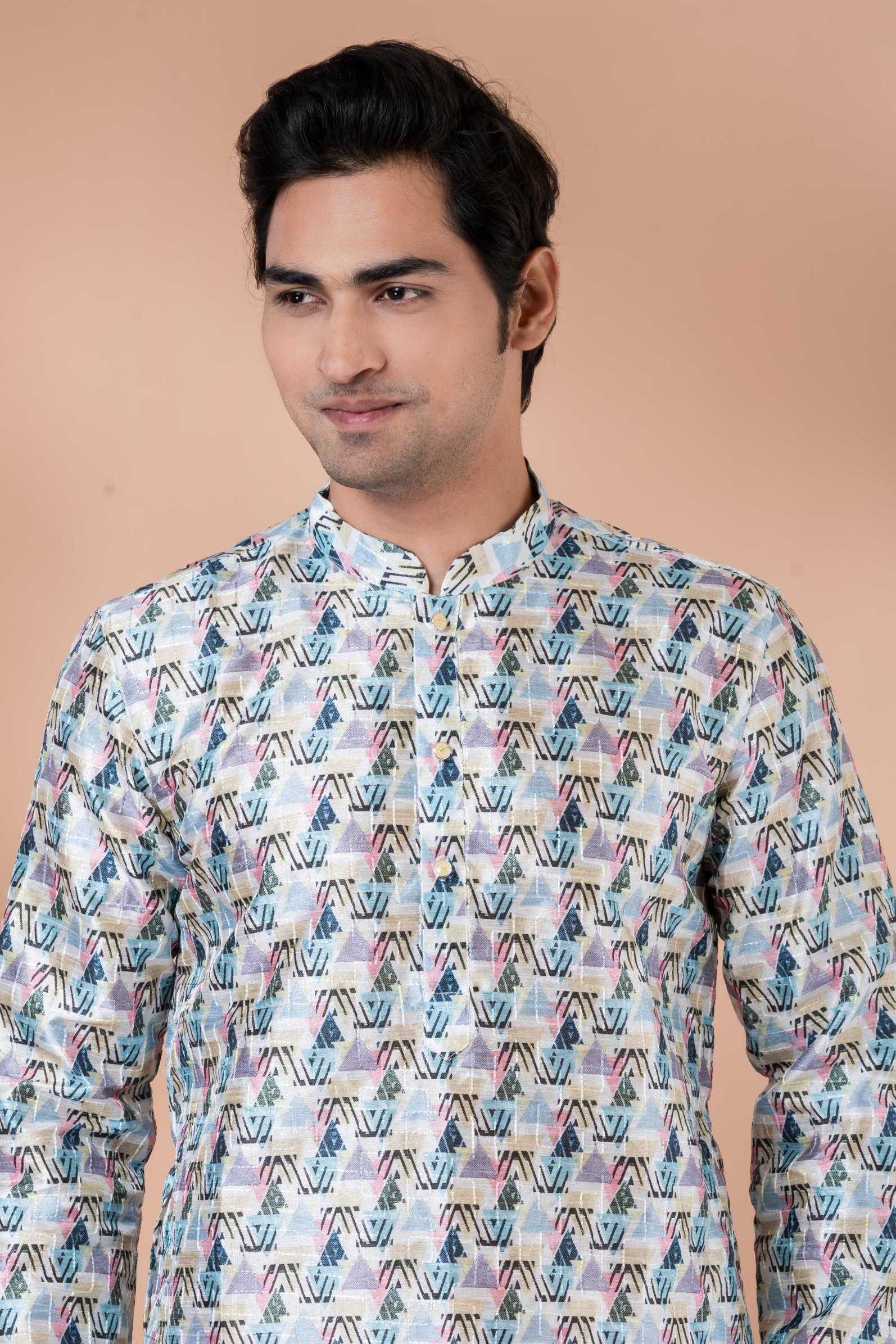 Ynf Mono Slub RIN223 3350A Mens Wear Wholesale Mens Kurtas Mens Kurta Pyjama Men Wedding kurta Manufacturer