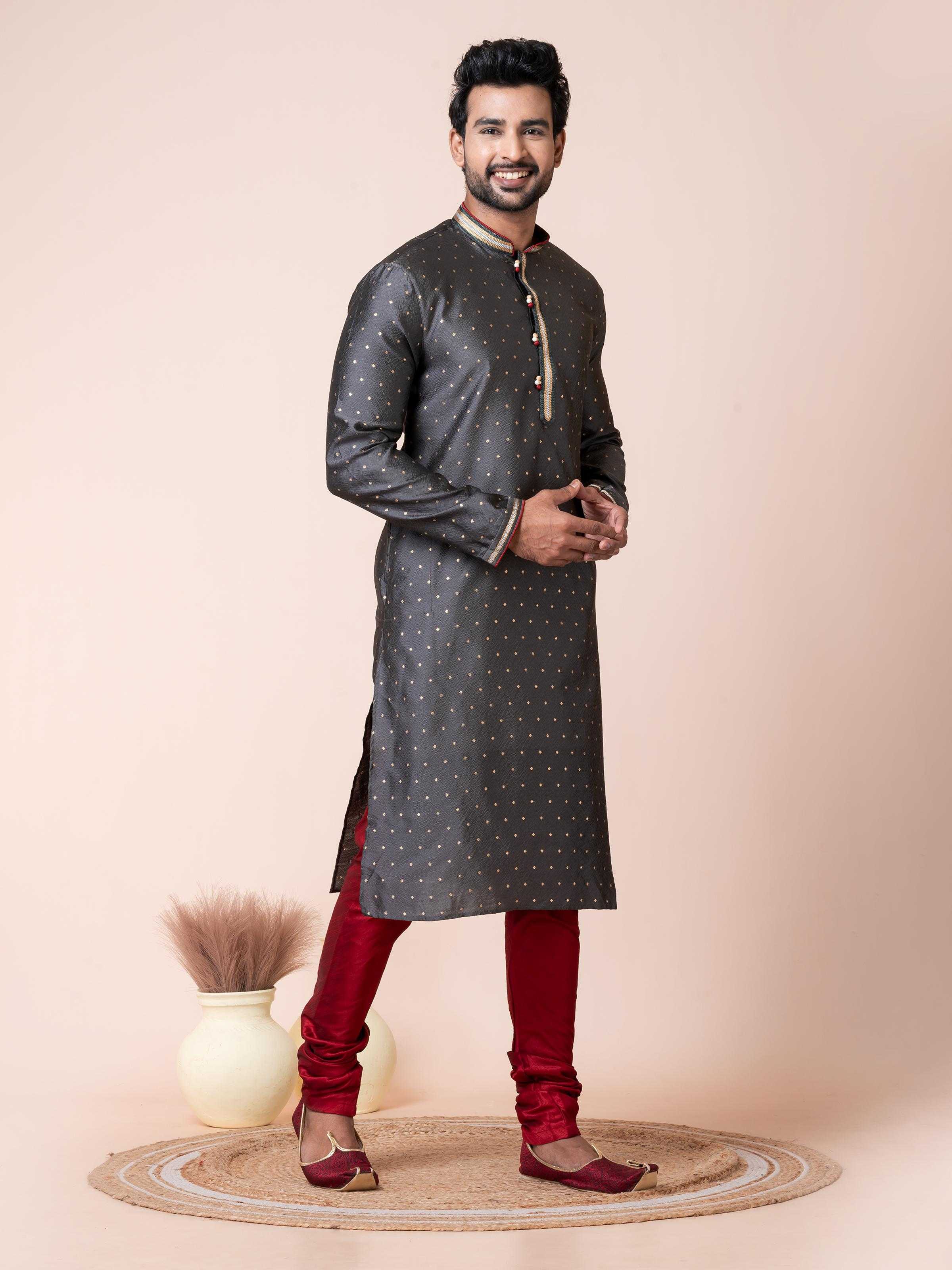 Ynf Mulberry RIN223 3485B Mens Wear Wholesale Mens Kurtas Mens Kurta Pyjama Men Wedding kurta Manufacturer