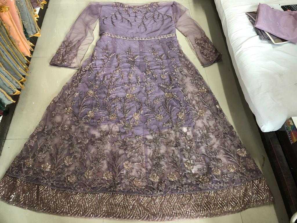 Ynf Net KESH504 4568 Gowns Wedding Collections Festive Collections Wholesale Net Gowns Designer Gowns Sequin Gowns Manufacturer