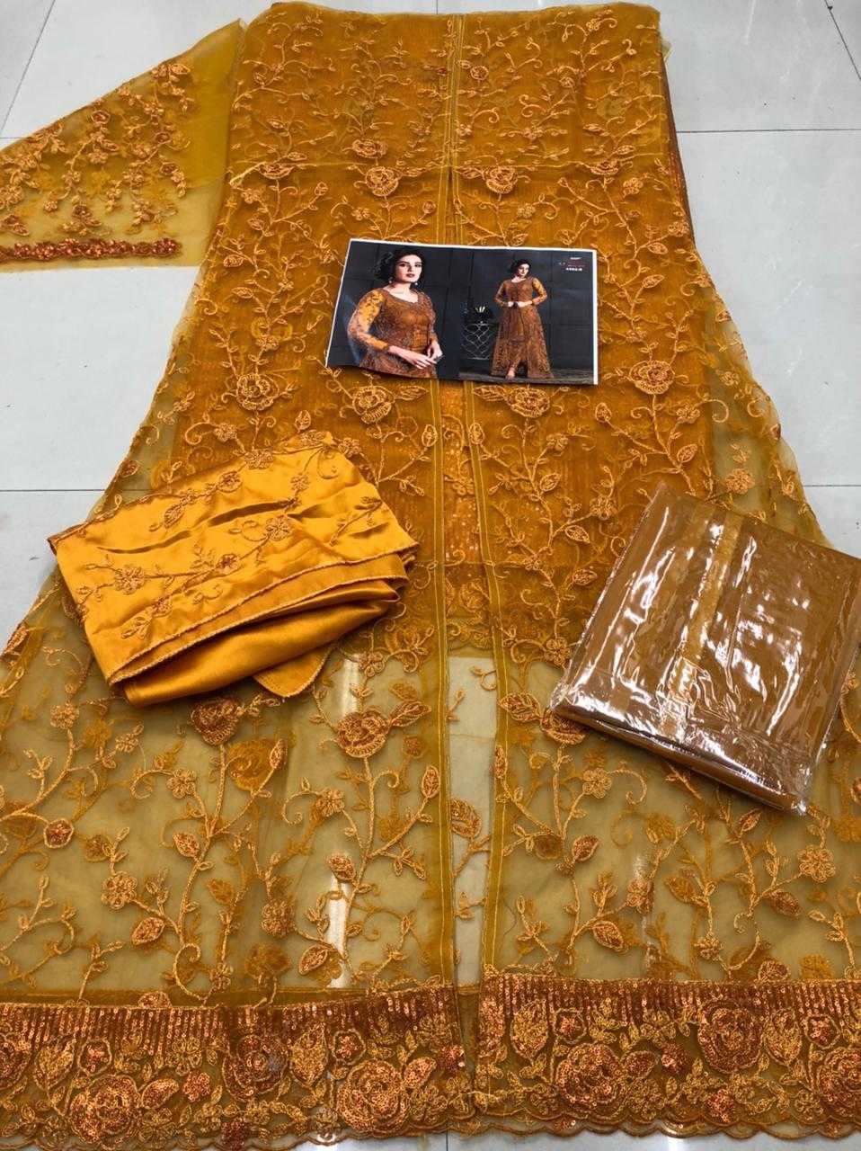 Ynf Net KESH504 4592 Suits & Dresses Wholesale Embroidery Suits Semi Stitched Suits Net Suit Manufacturer