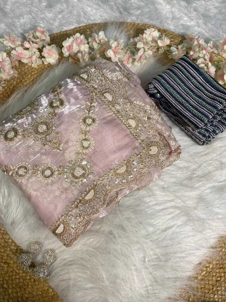 Ynf Organza RIN164 Wedding Wear Sarees Wedding Collections Festive Collections Wholesale Organza Sarees Embroidered Sarees Traditional Sarees Manufacturer