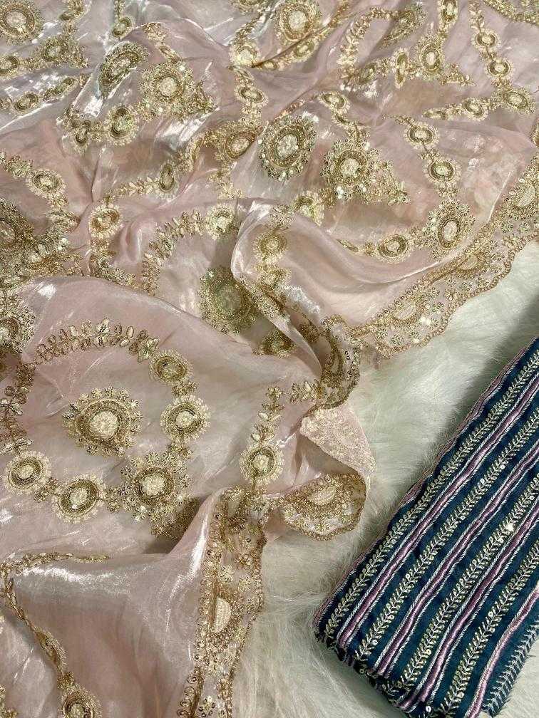 Ynf Organza RIN164 Wedding Wear Sarees Wedding Collections Festive Collections Wholesale Organza Sarees Embroidered Sarees Traditional Sarees Manufacturer