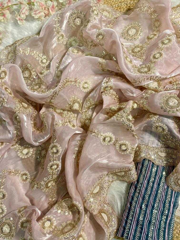 Ynf Organza RIN164 Wedding Wear Sarees Wedding Collections Festive Collections Wholesale Organza Sarees Embroidered Sarees Traditional Sarees Manufacturer