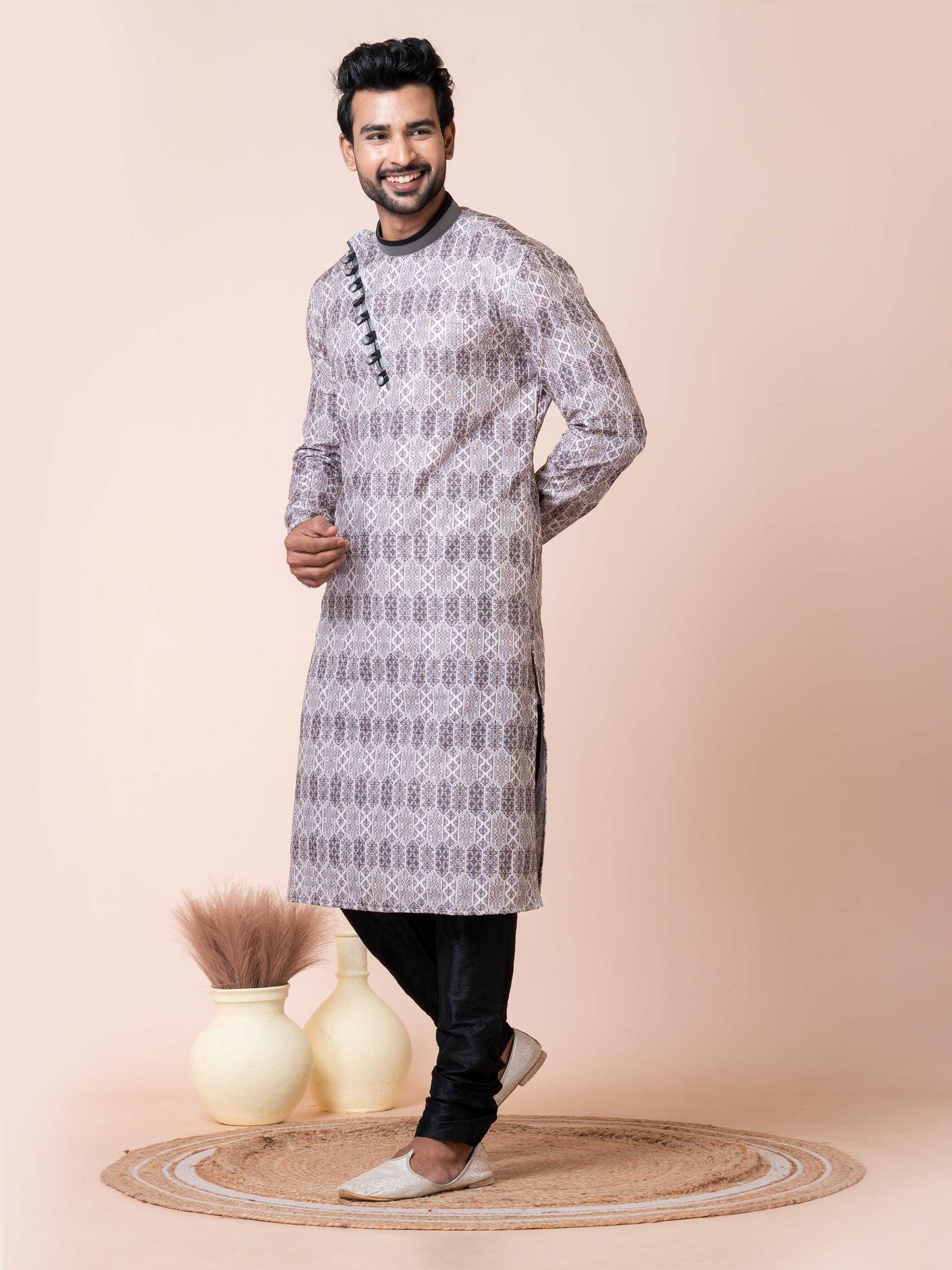 Ynf Poly Cotton RIN223 3487A Mens Wear Wholesale Mens Kurtas Mens Kurta Pyjama Men Wedding kurta Manufacturer