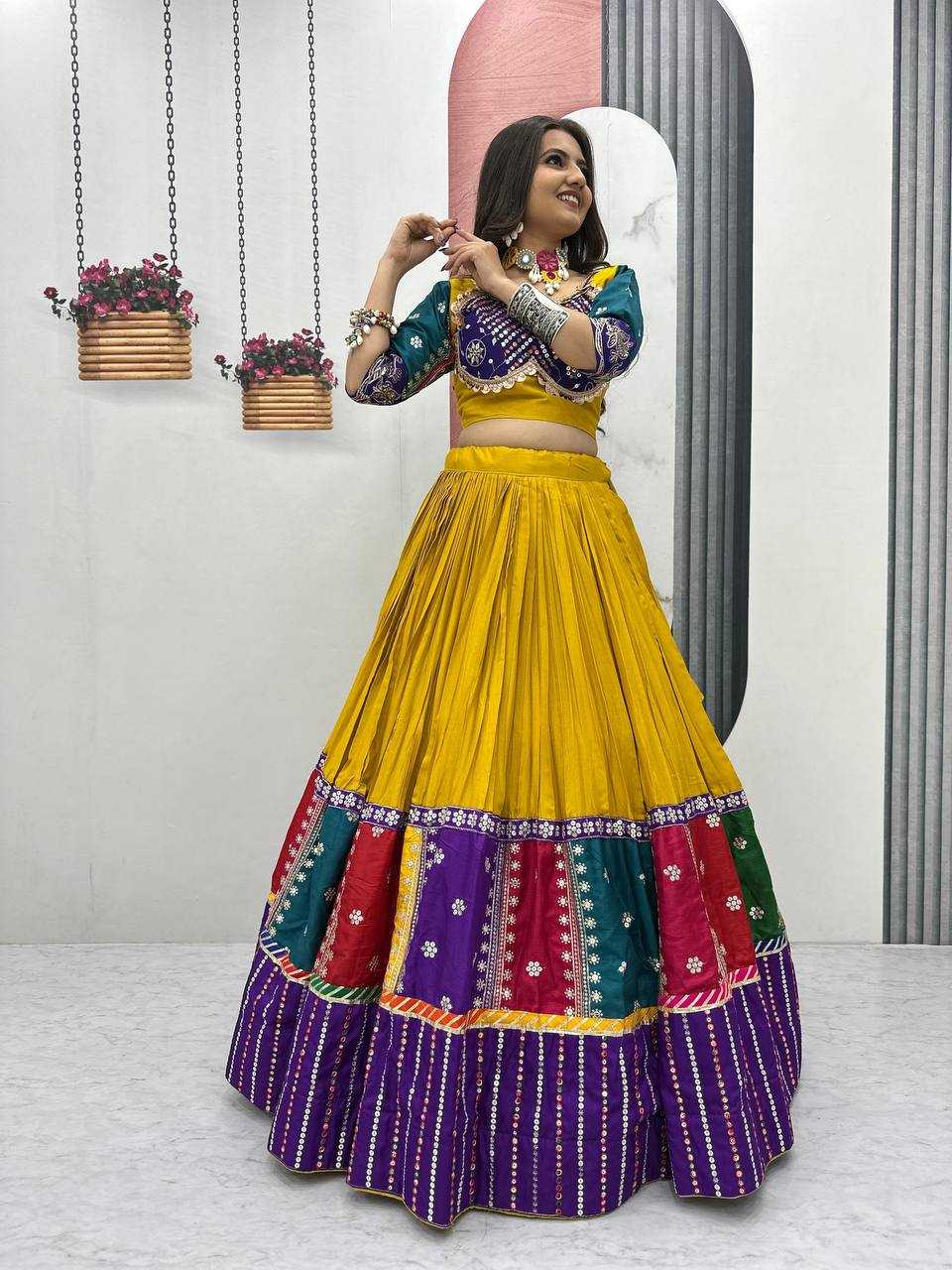 Ynf Pure Cotton KESH497 254 Lehengas Wedding Collections Festive Collections Wholesale Embroidered Lehenga Designer Lehenga Choli Navratri Chaniya Choli Manufacturer
