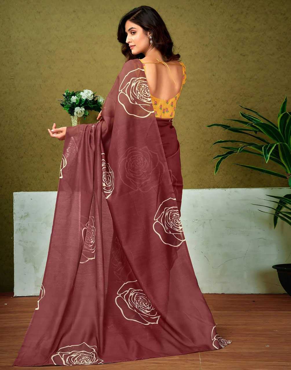 Ynf Pure Cotton RIN229 107 Sarees Wholesale Printed Cotton Saree Cotton Sarees Mulmul Cotton Sarees Manufacturer