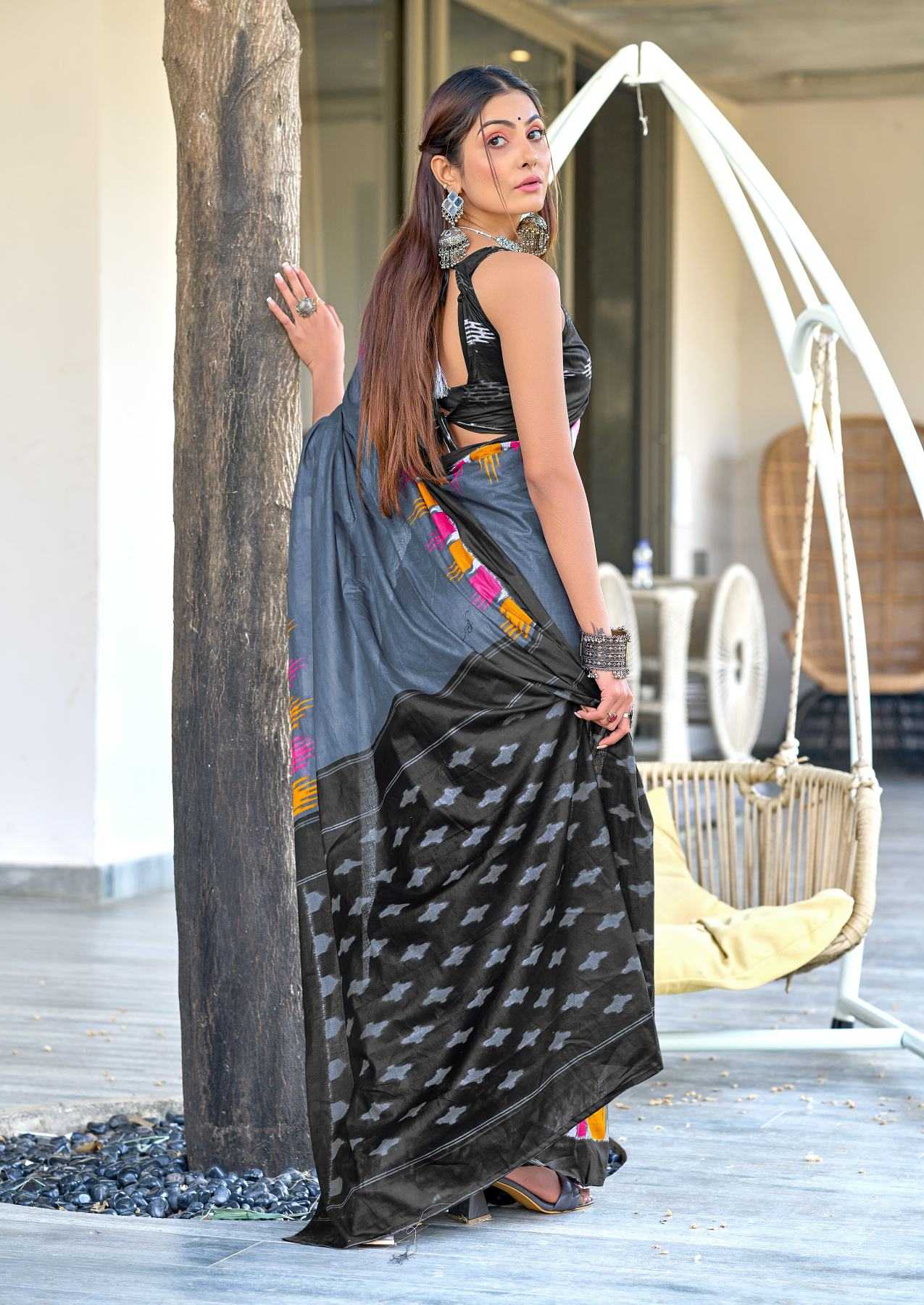 Ynf Pure Cotton RIN229 HANSHIKA Sarees Wholesale Printed Cotton Saree Cotton Sarees Mulmul Cotton Sarees Manufacturer