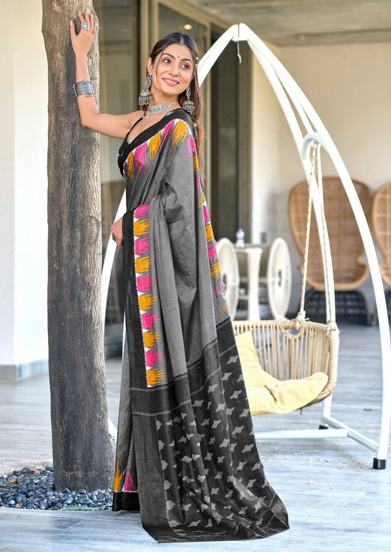 Ynf Pure Cotton RIN229 HANSHIKA Sarees Wholesale Printed Cotton Saree Cotton Sarees Mulmul Cotton Sarees Manufacturer