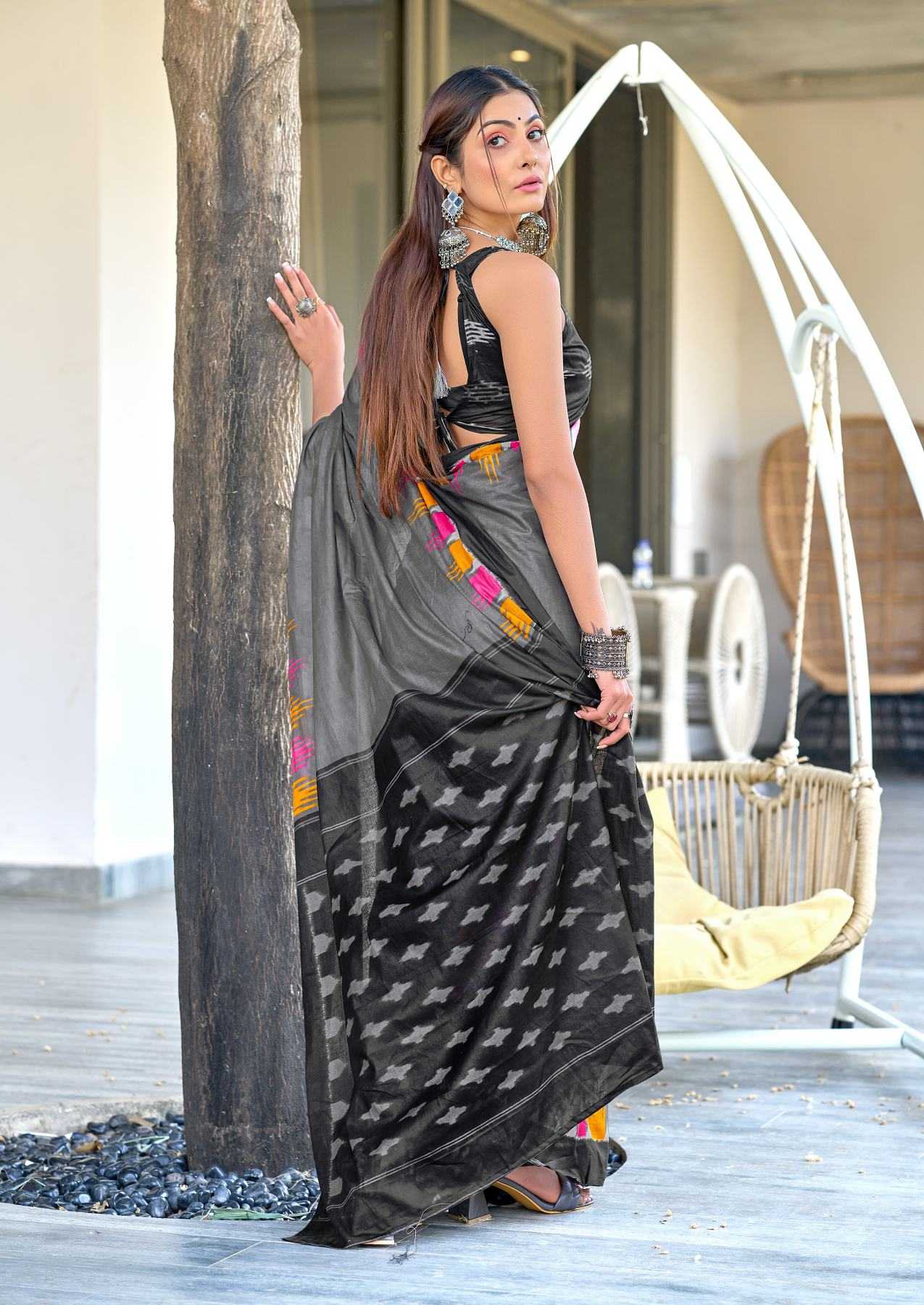 Ynf Pure Cotton RIN229 HANSHIKA Sarees Wholesale Printed Cotton Saree Cotton Sarees Mulmul Cotton Sarees Manufacturer