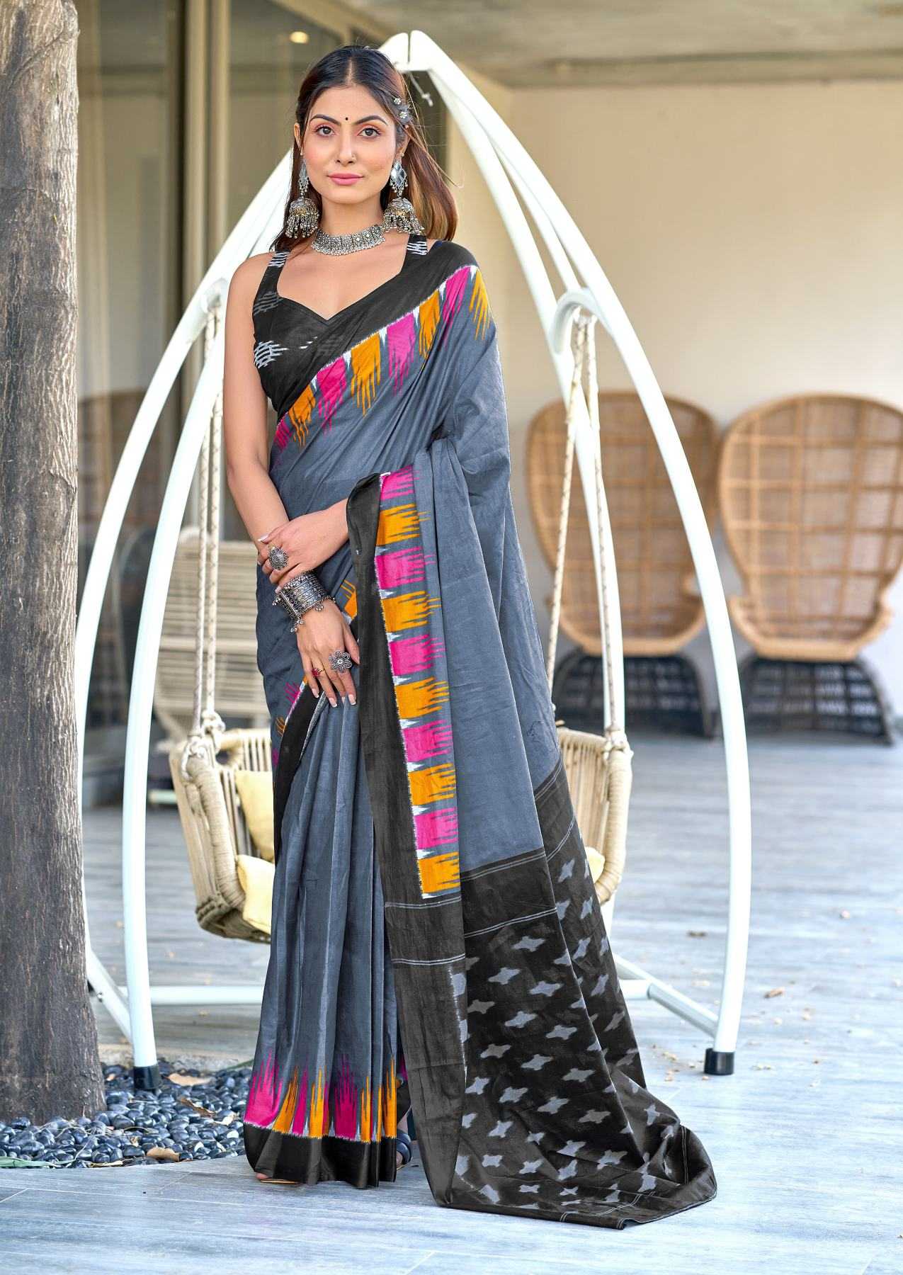 Ynf Pure Cotton RIN229 HANSHIKA Sarees Wholesale Printed Cotton Saree Cotton Sarees Mulmul Cotton Sarees Manufacturer