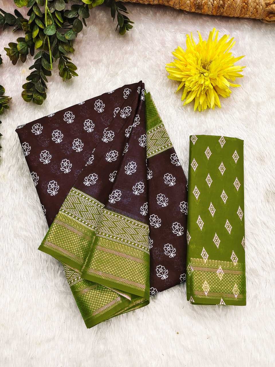 Ynf Pure Cotton RIN229 RASHMIKA Sarees Wholesale Printed Cotton Saree Cotton Sarees Mulmul Cotton Sarees Manufacturer