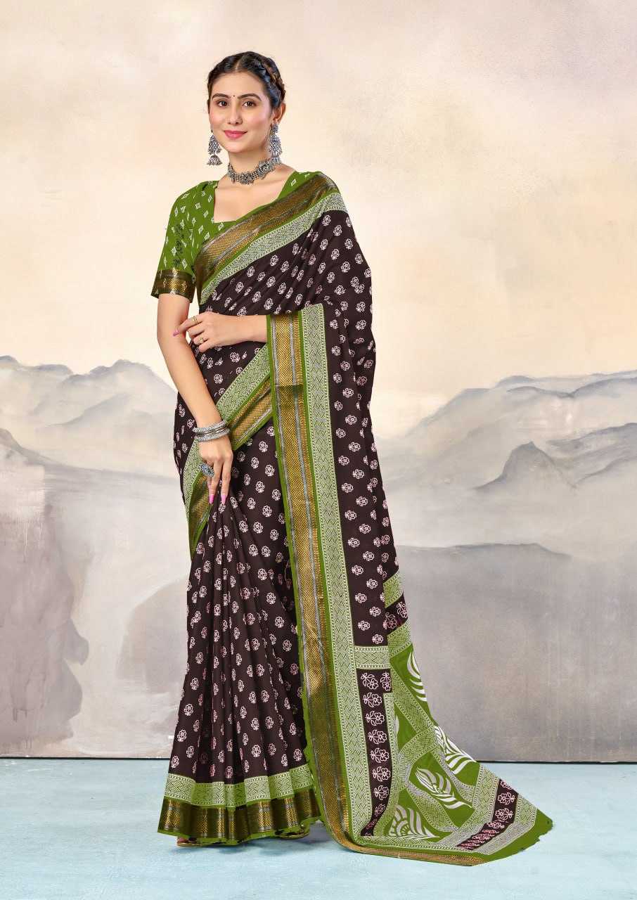 Ynf Pure Cotton RIN229 RASHMIKA Sarees Wholesale Printed Cotton Saree Cotton Sarees Mulmul Cotton Sarees Manufacturer