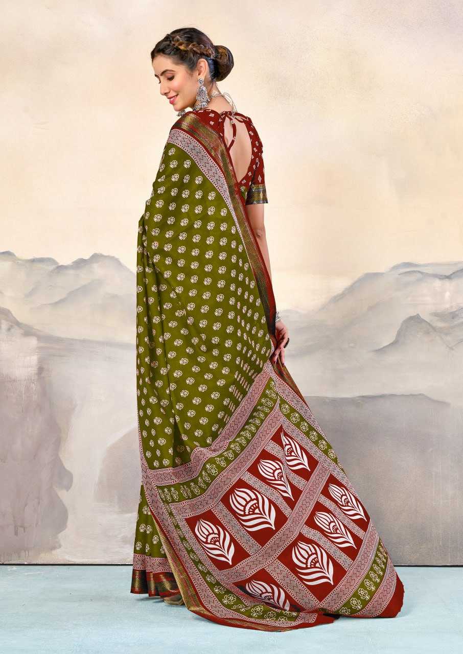 Ynf Pure Cotton RIN229 RASHMIKA Sarees Wholesale Printed Cotton Saree Cotton Sarees Mulmul Cotton Sarees Manufacturer