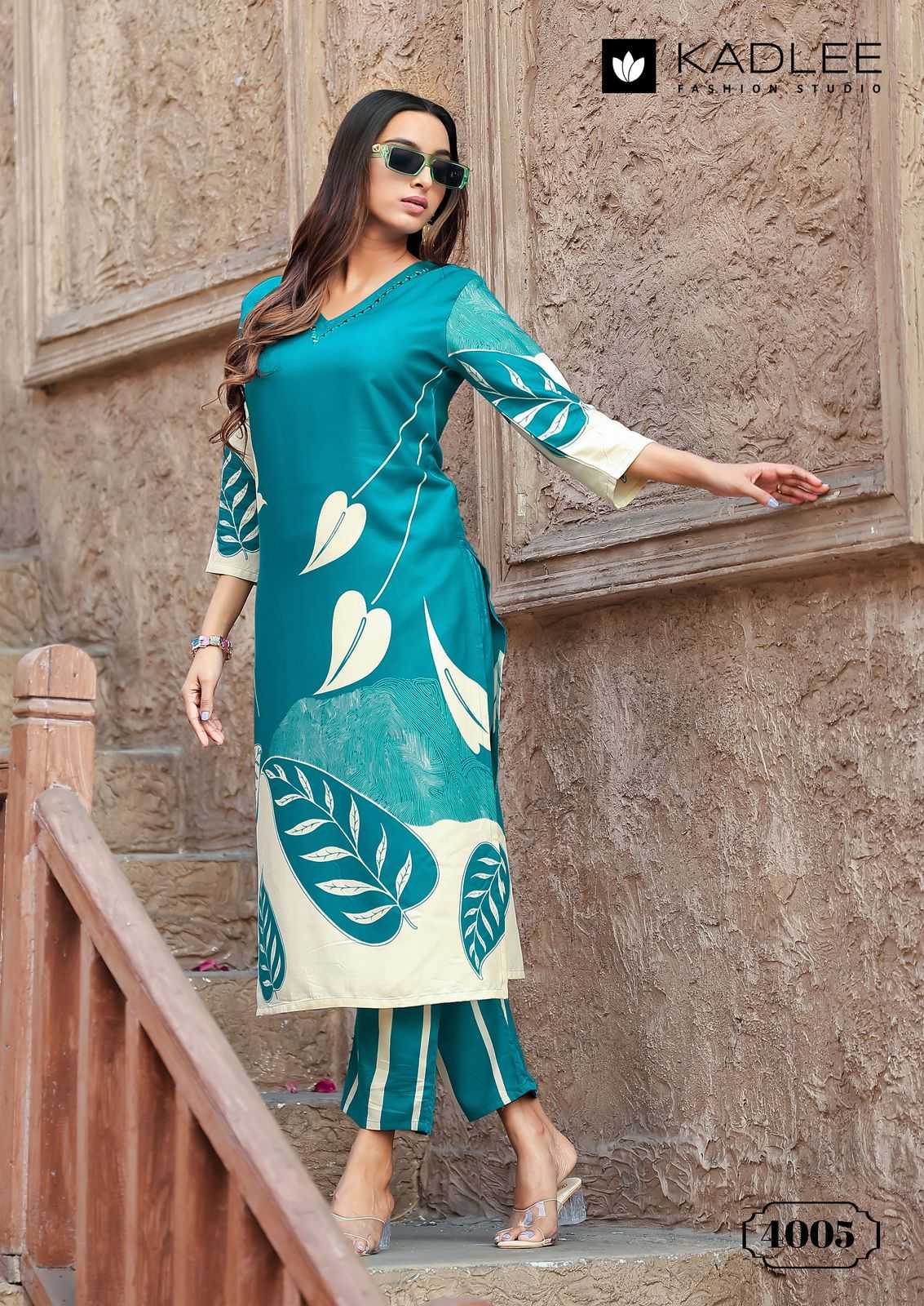 Ynf Rayon RIN190 KADLEE Rangoli Setwise Collections Wholesale Kurtis Catalogs Manufacturer