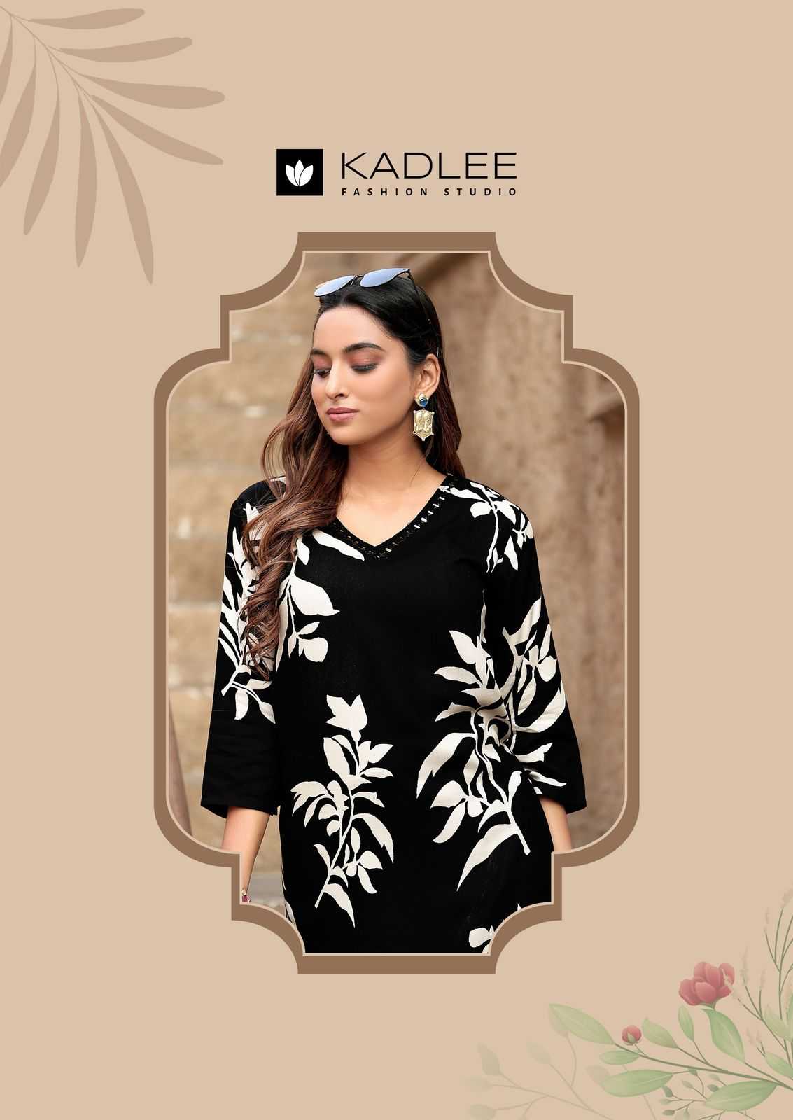 Ynf Rayon RIN190 KADLEE Rangoli Setwise Collections Wholesale Kurtis Catalogs Manufacturer