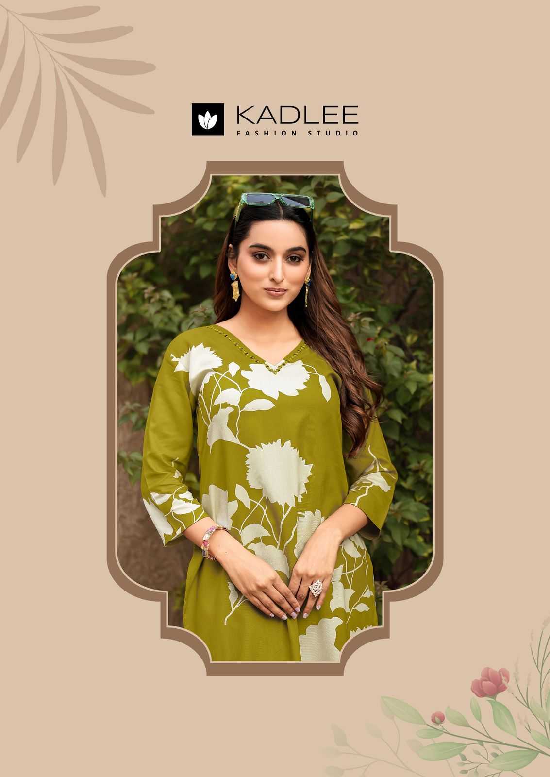 Ynf Rayon RIN190 KADLEE Rangoli Setwise Collections Wholesale Kurtis Catalogs Manufacturer