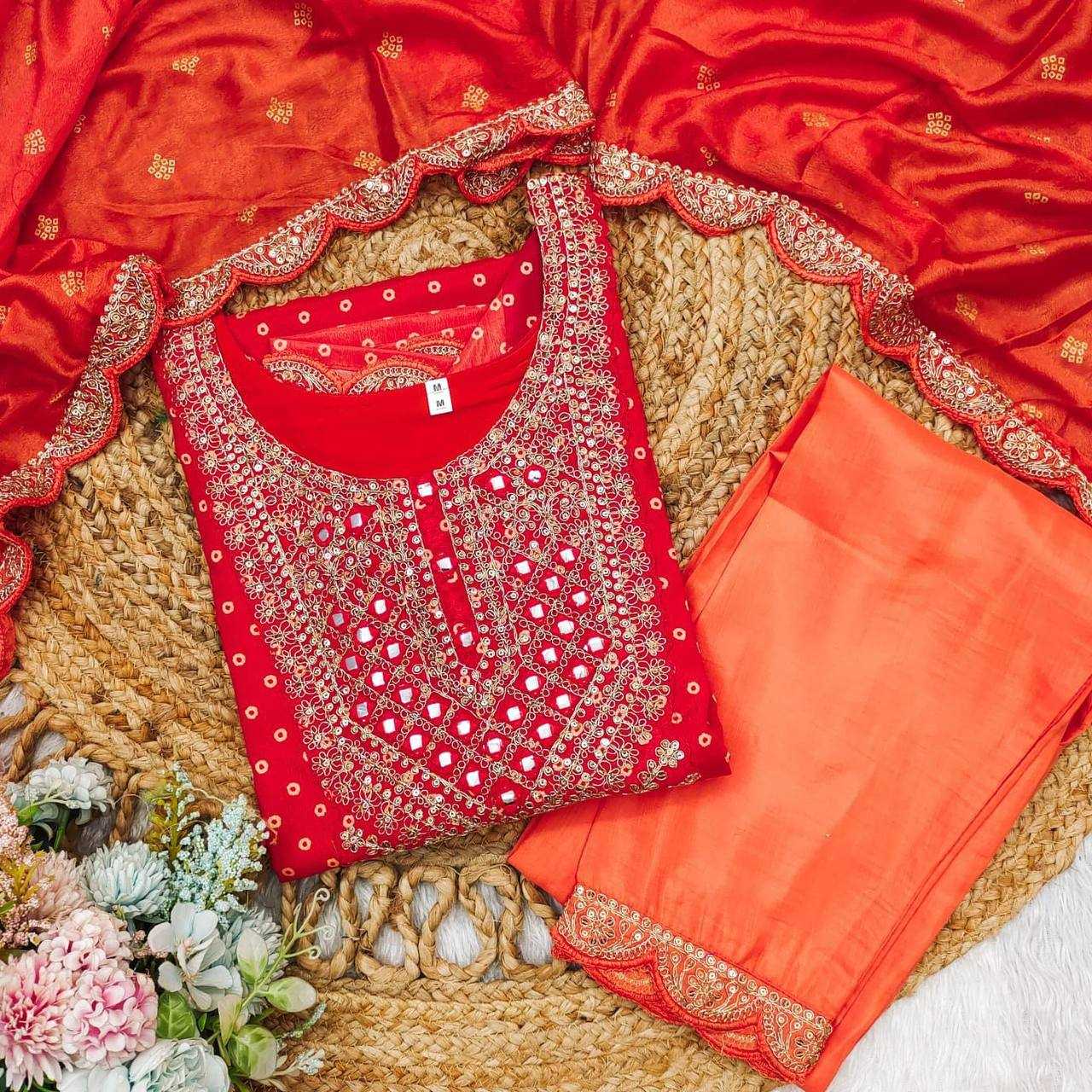 Ynf Satin KESH501 print with mirror Suits & Dresses Wholesale Ladies Suits Printed Suits Designer Suits Manufacturer