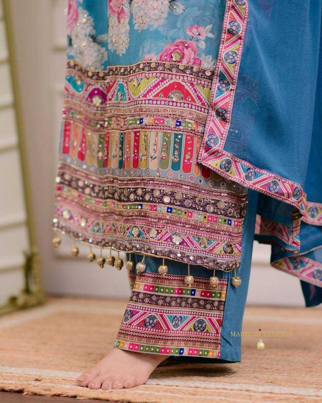 Ynf Satin KESH501 spirit Suits & Dresses Wholesale Embroidery Suits Palazzo Suit Designer Suits Manufacturer