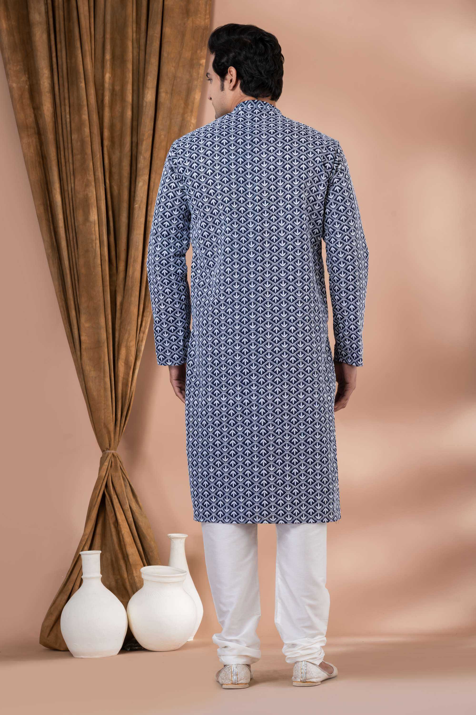 Ynf Silk Cotton RIN223 3437B Mens Wear Wholesale Mens Kurtas Mens Kurta Pyjama Men Wedding kurta Manufacturer