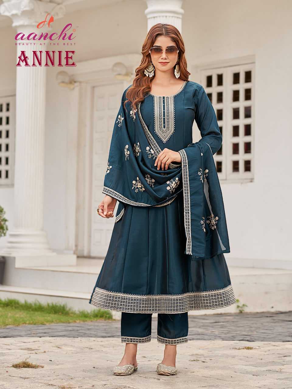 Ynf Silk RIN190 AANCHI ANNIE Setwise Collections Wholesale Gowns Catalogs Manufacturer