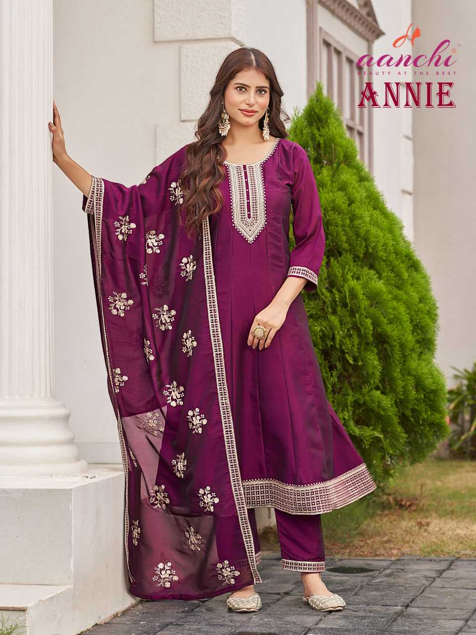 Ynf Silk RIN190 AANCHI ANNIE Setwise Collections Wholesale Gowns Catalogs Manufacturer