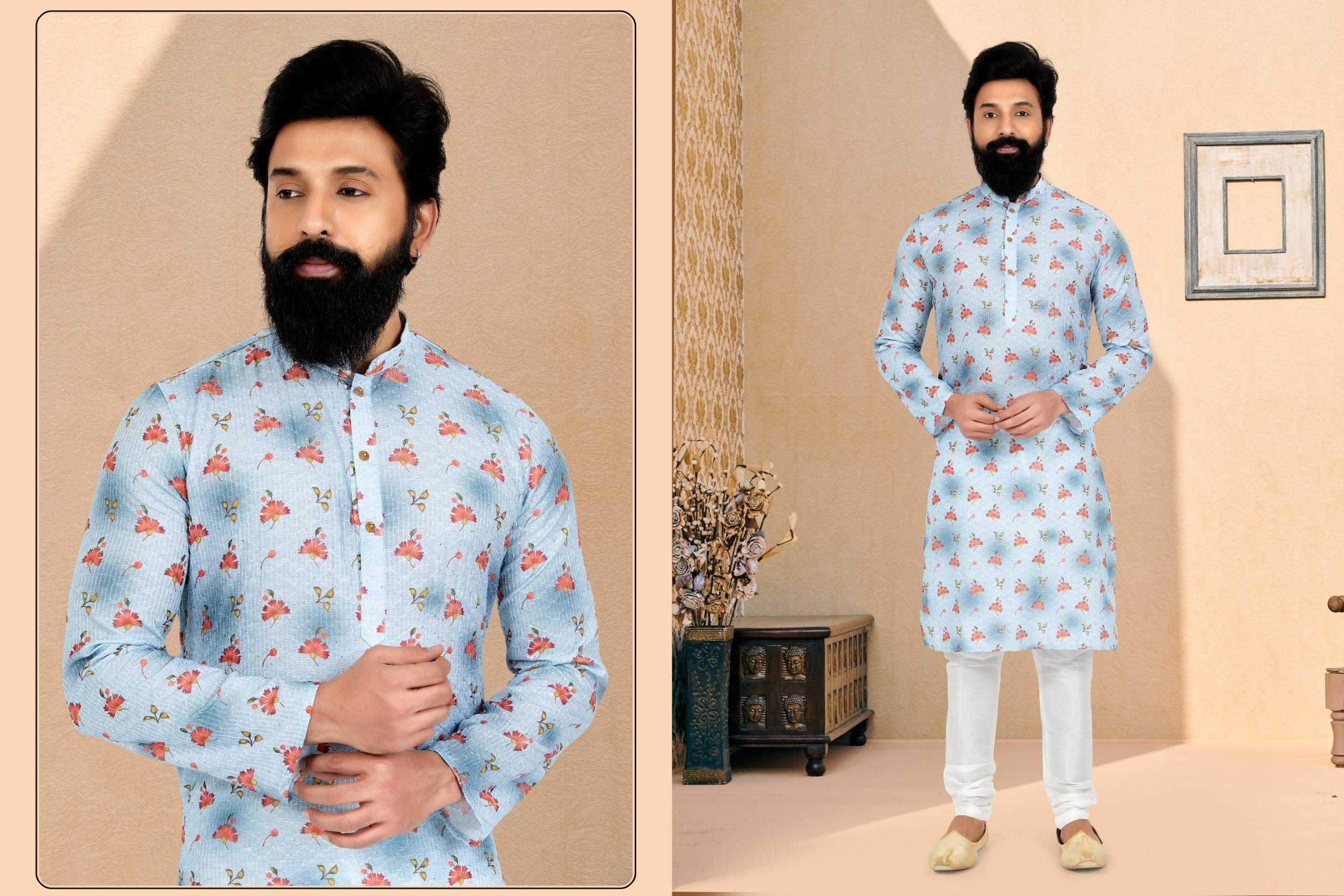 Ynf Silk RIN223 3147 A Mens Wear Wholesale Mens Kurtas Mens Kurta Pyjama Men Wedding kurta Manufacturer
