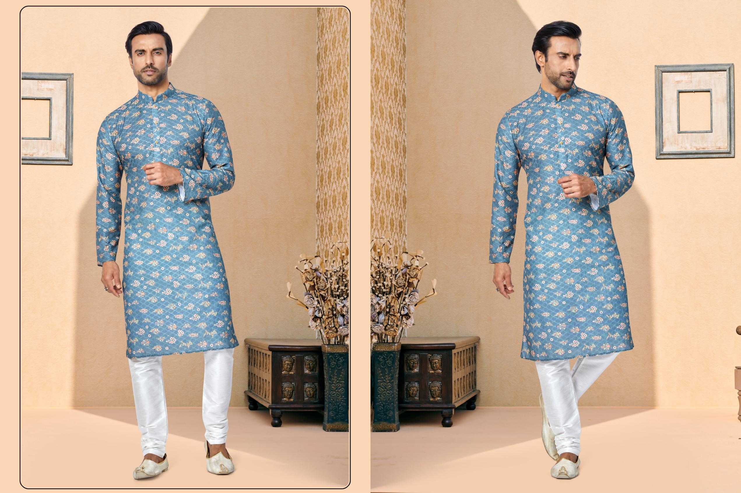 Ynf Silk RIN223 3153 B Mens Wear Wholesale Mens Kurtas Mens Kurta Pyjama Men Wedding kurta Manufacturer
