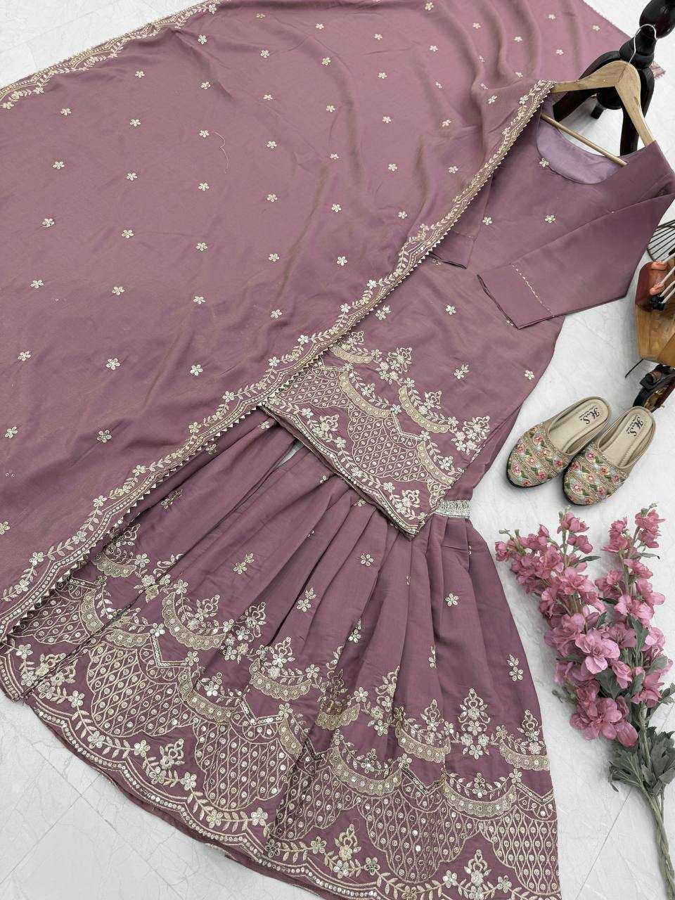 Ynf Simar silk KESH158 9015 Suits & Dresses Wedding Collections Festive Collections Wholesale Sharara Salwar Suits Ladies Silk Suit Wedding Outfits Manufacturer
