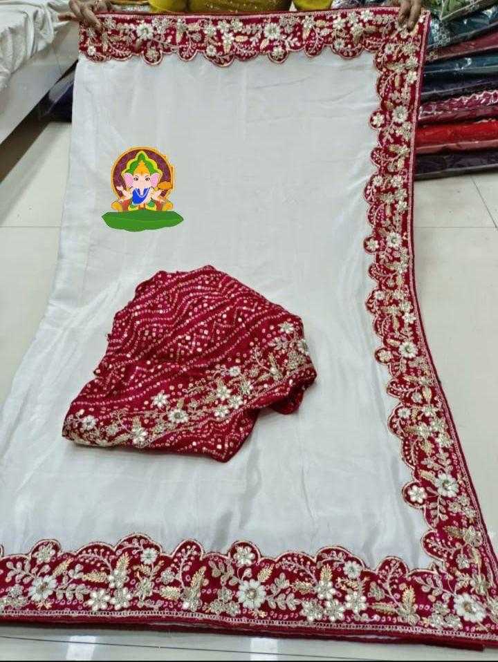 Ynf soft chinon RIN128 293 Sarees Wedding Collections Festive Collections Wholesale Printed Sarees Cutwork Saree Silk Sarees Manufacturer