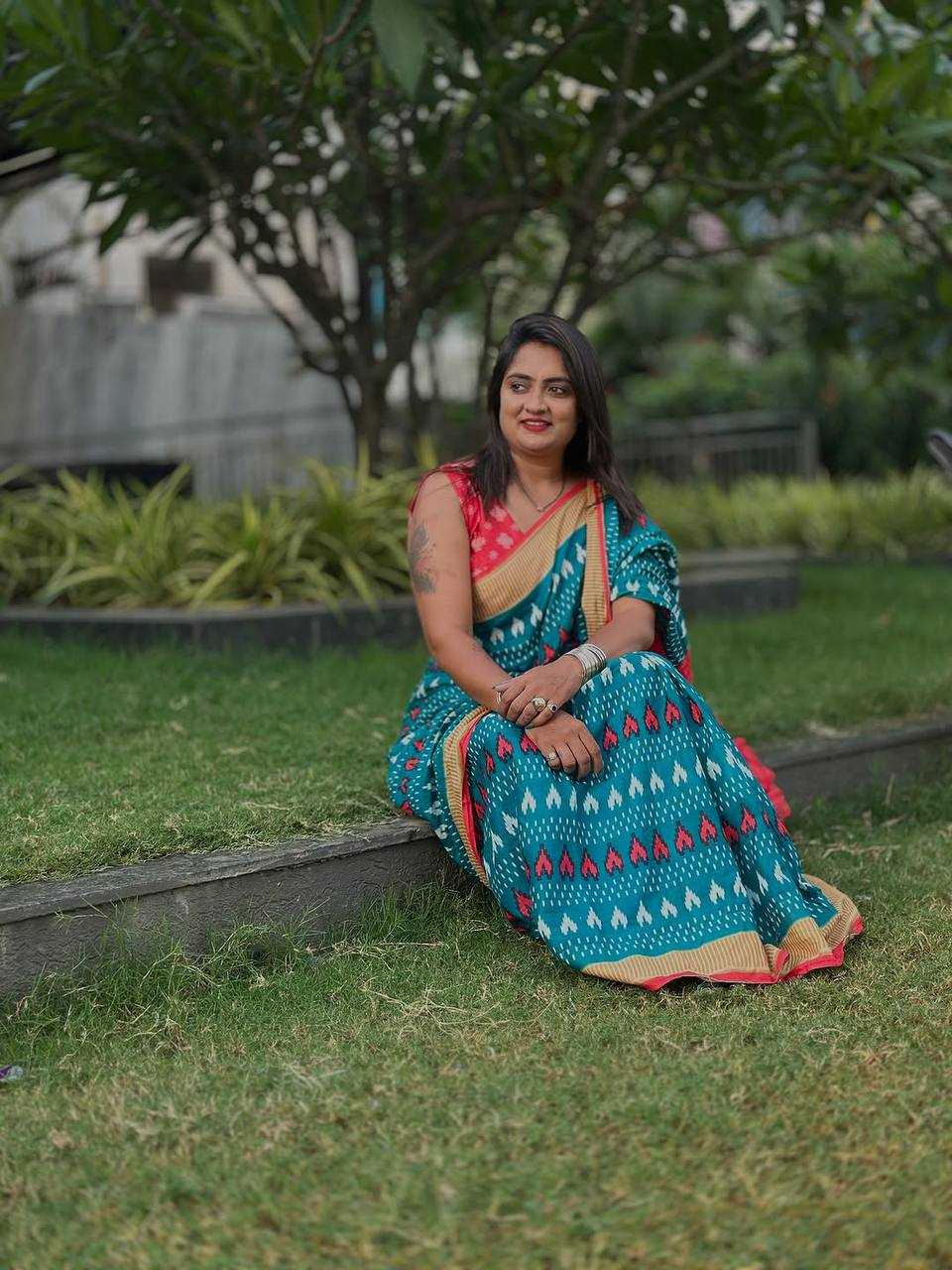 Ynf Soft Cotton RIN229 SMC-91 Sarees Wholesale Printed Cotton Saree Cotton Sarees Mulmul Cotton Sarees Manufacturer