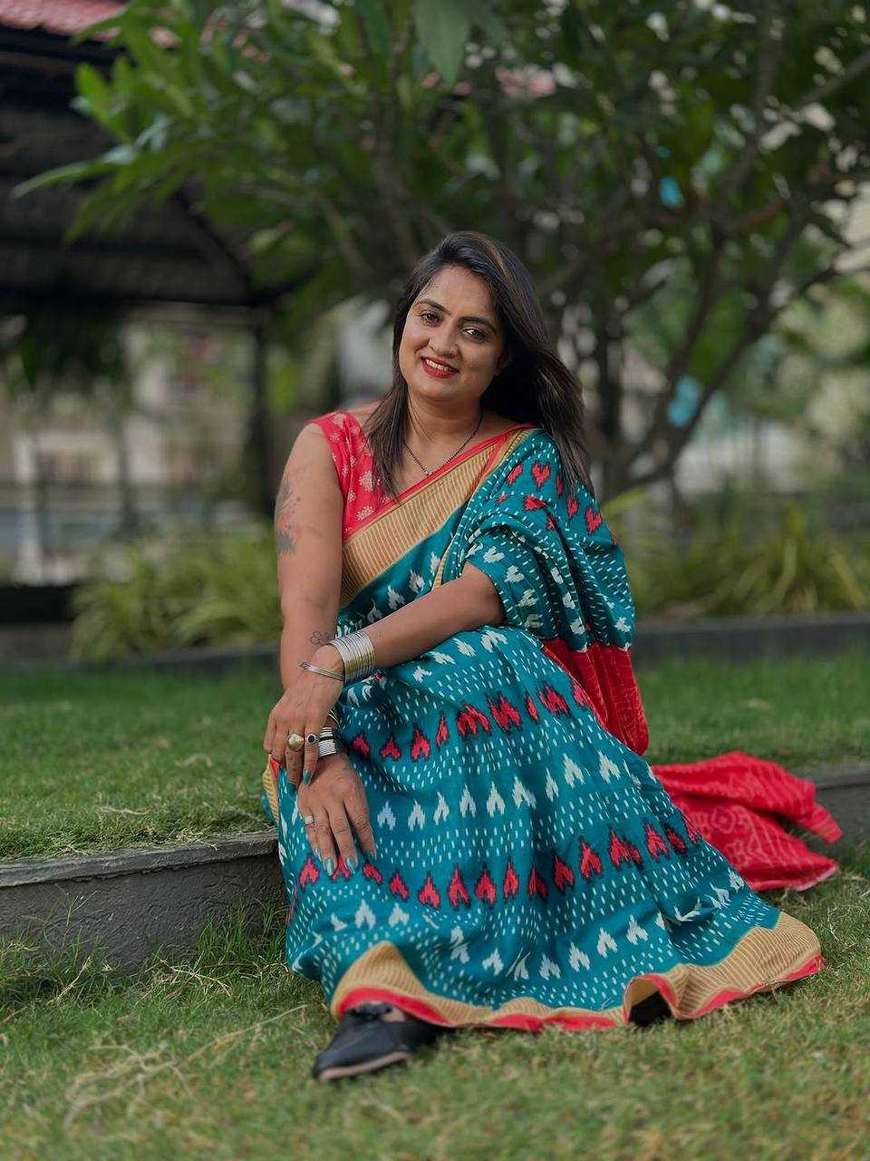 Ynf Soft Cotton RIN229 SMC-91 Sarees Wholesale Printed Cotton Saree Cotton Sarees Mulmul Cotton Sarees Manufacturer