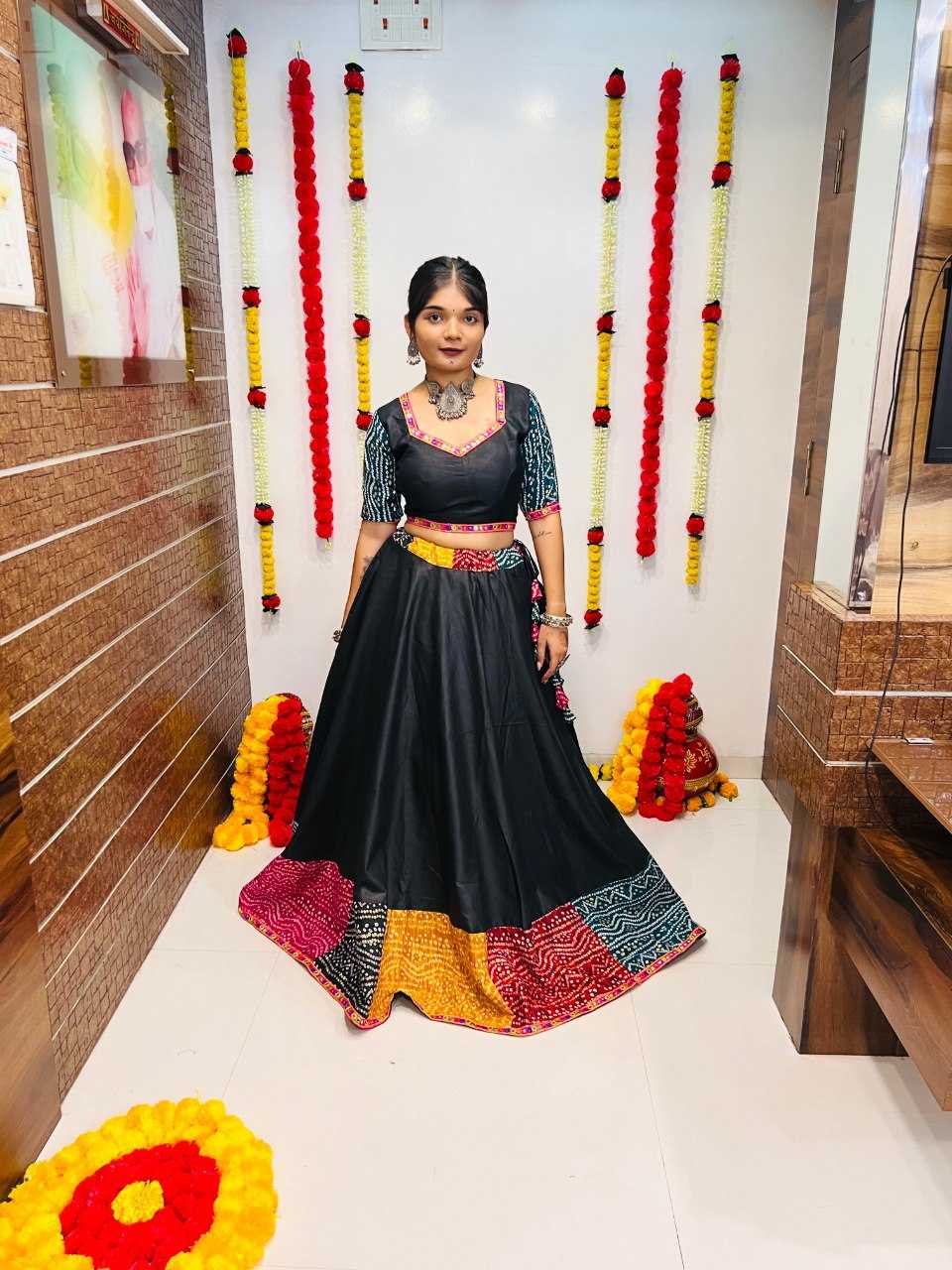 Ynf Soft Cotton Silk RIN227 RAJWADI VOL 7-7040 Lehengas Wedding Collections Festive Collections Wholesale Silk Lehenga Printed Lehenga Lehenga With Blouse Manufacturer