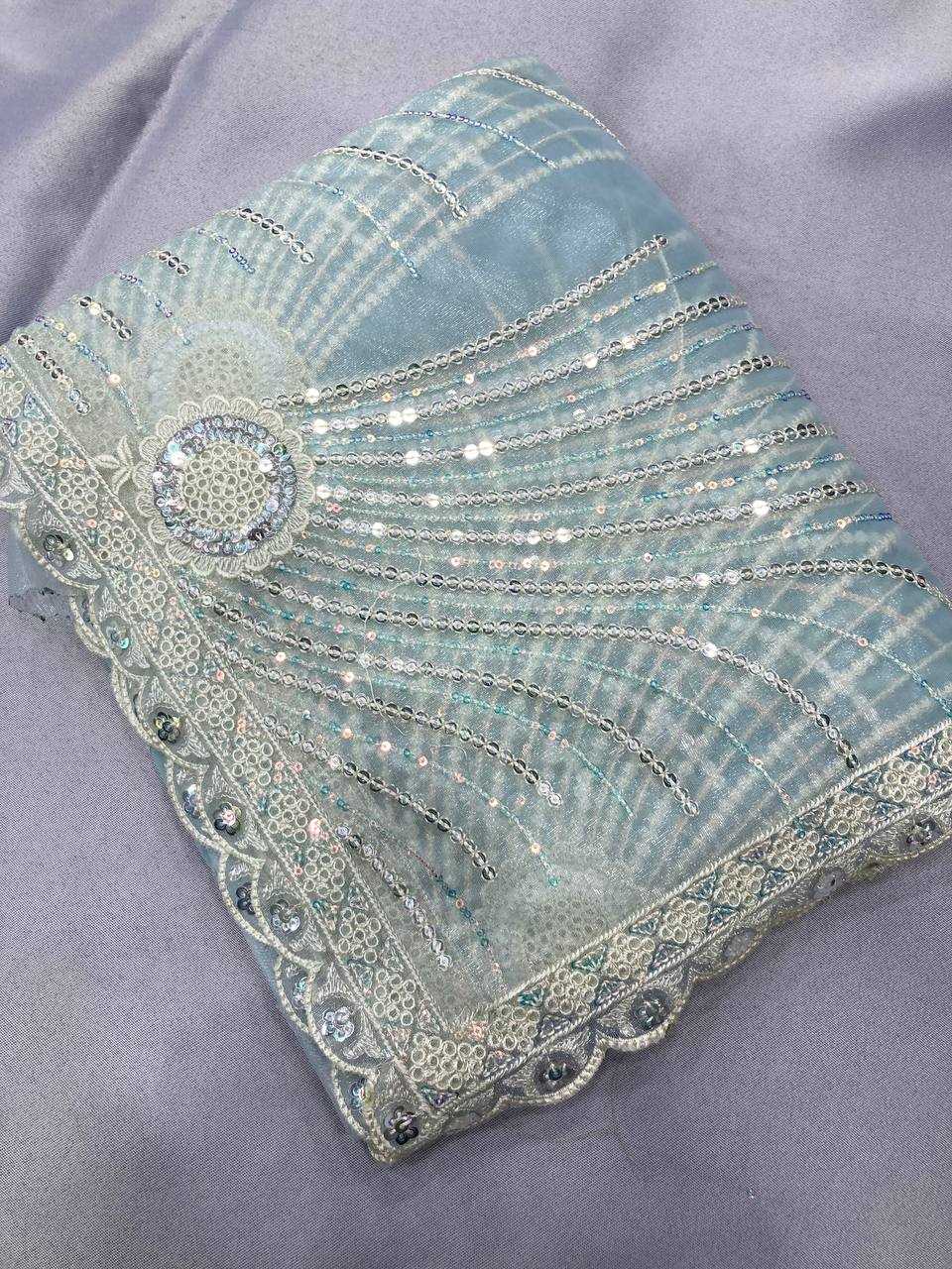 Ynf Twill Net RIN188 Kohinoor1 Sarees Wholesale Party Wear Sarees Sequence Sarees Net Sarees Manufacturer