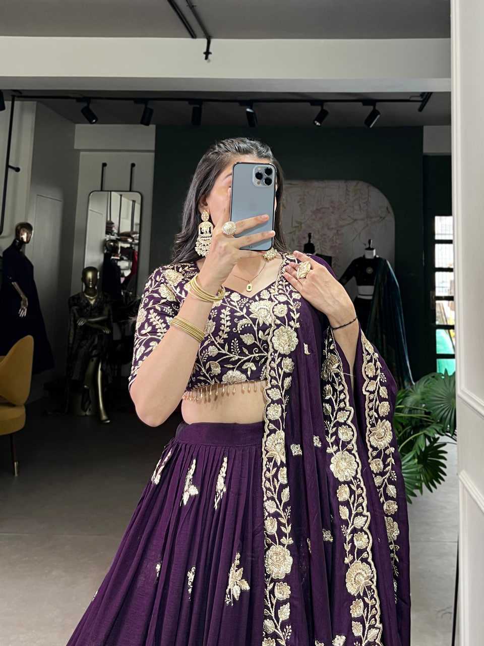 Ynf Vichitra Silk KESH134 1439 Lehengas Wedding Collections Festive Collections Wholesale Silk Lehenga Lehenga With Dupatta Lehenga With Blouse Manufacturer