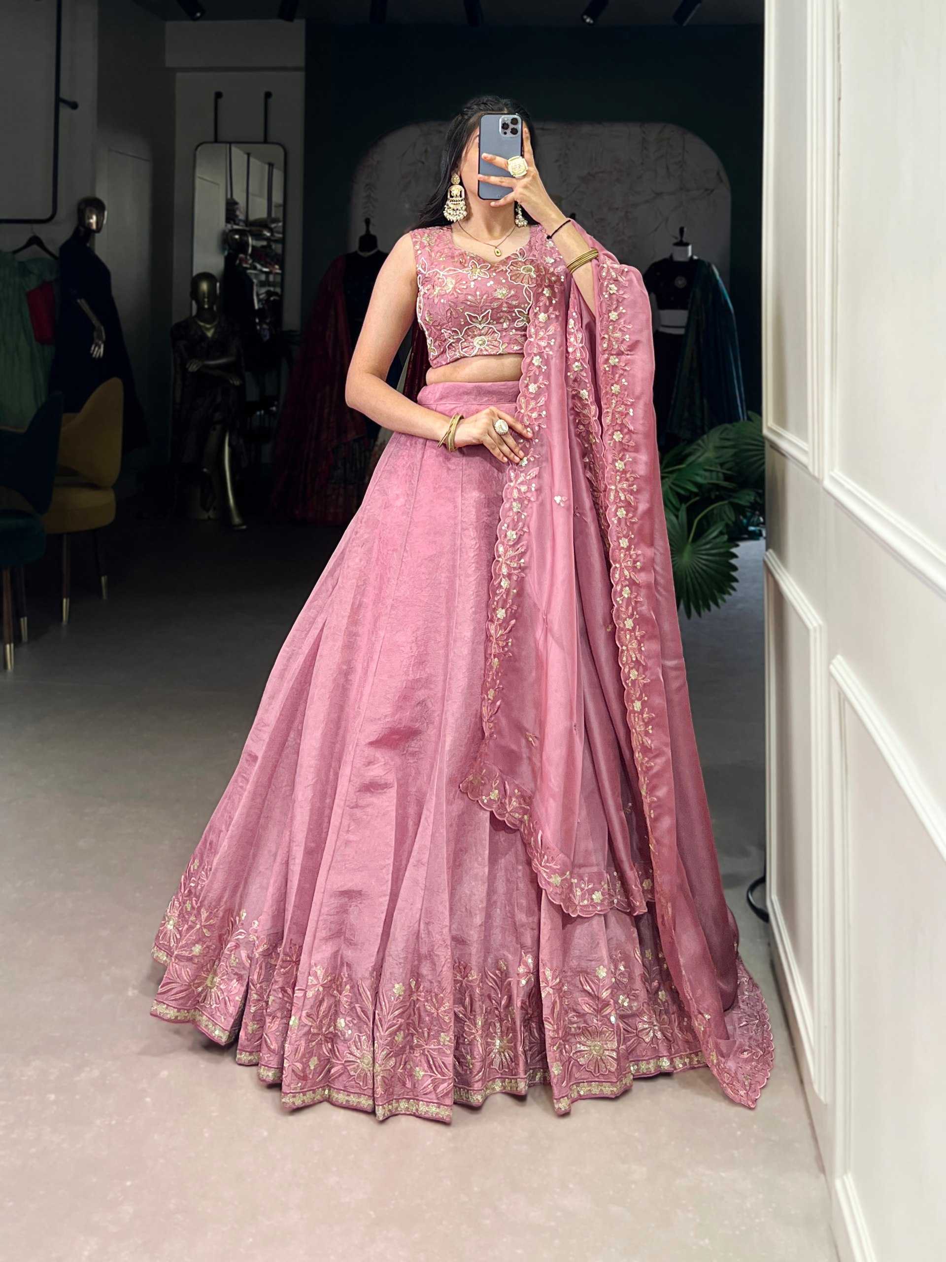 Ynf Vichitra Silk KESH134 1439 Lehengas Wedding Collections Festive Collections Wholesale Silk Lehenga Lehenga With Dupatta Lehenga With Blouse Manufacturer