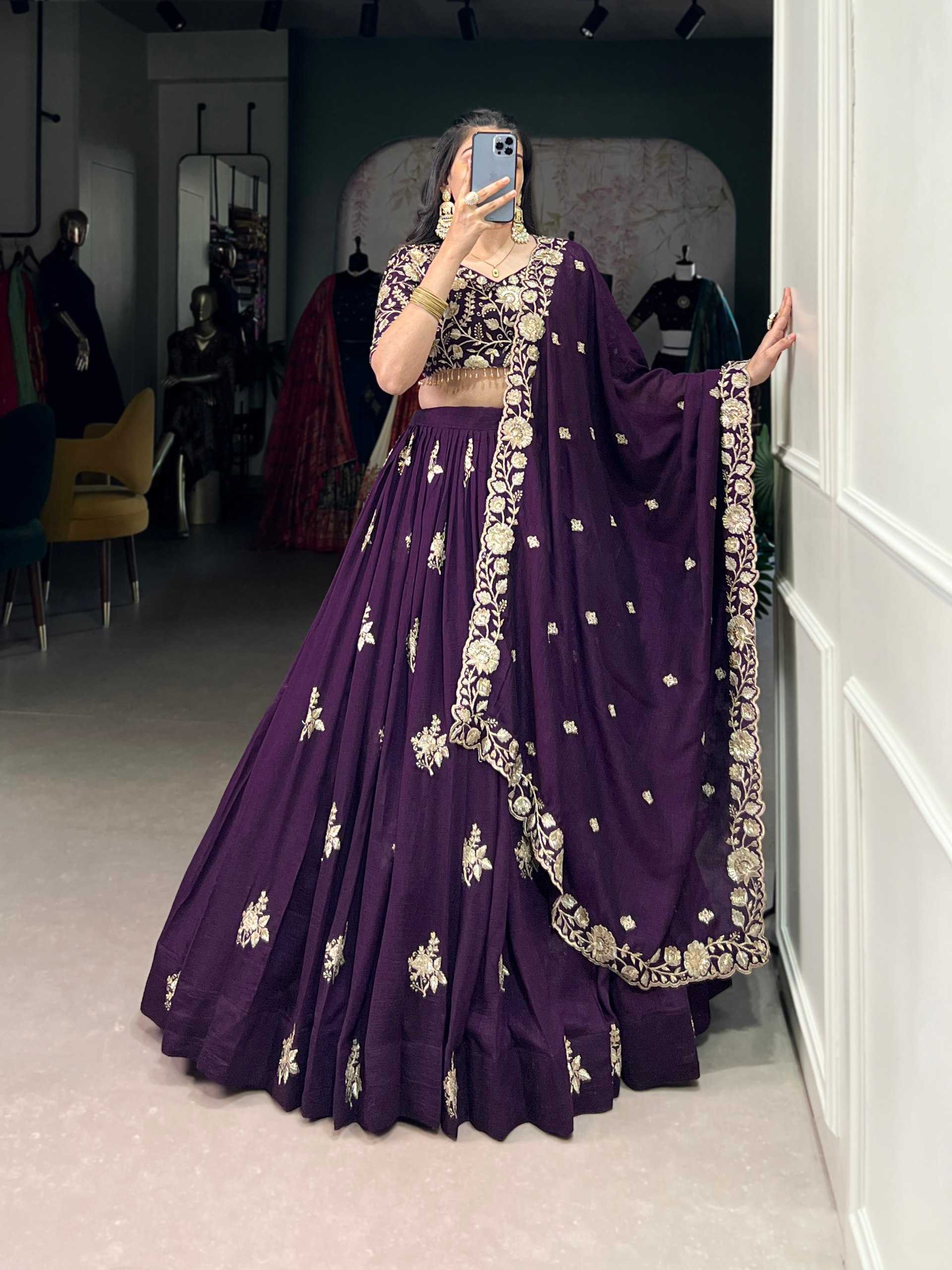 Ynf Vichitra Silk KESH134 1439 Lehengas Wedding Collections Festive Collections Wholesale Silk Lehenga Lehenga With Dupatta Lehenga With Blouse Manufacturer