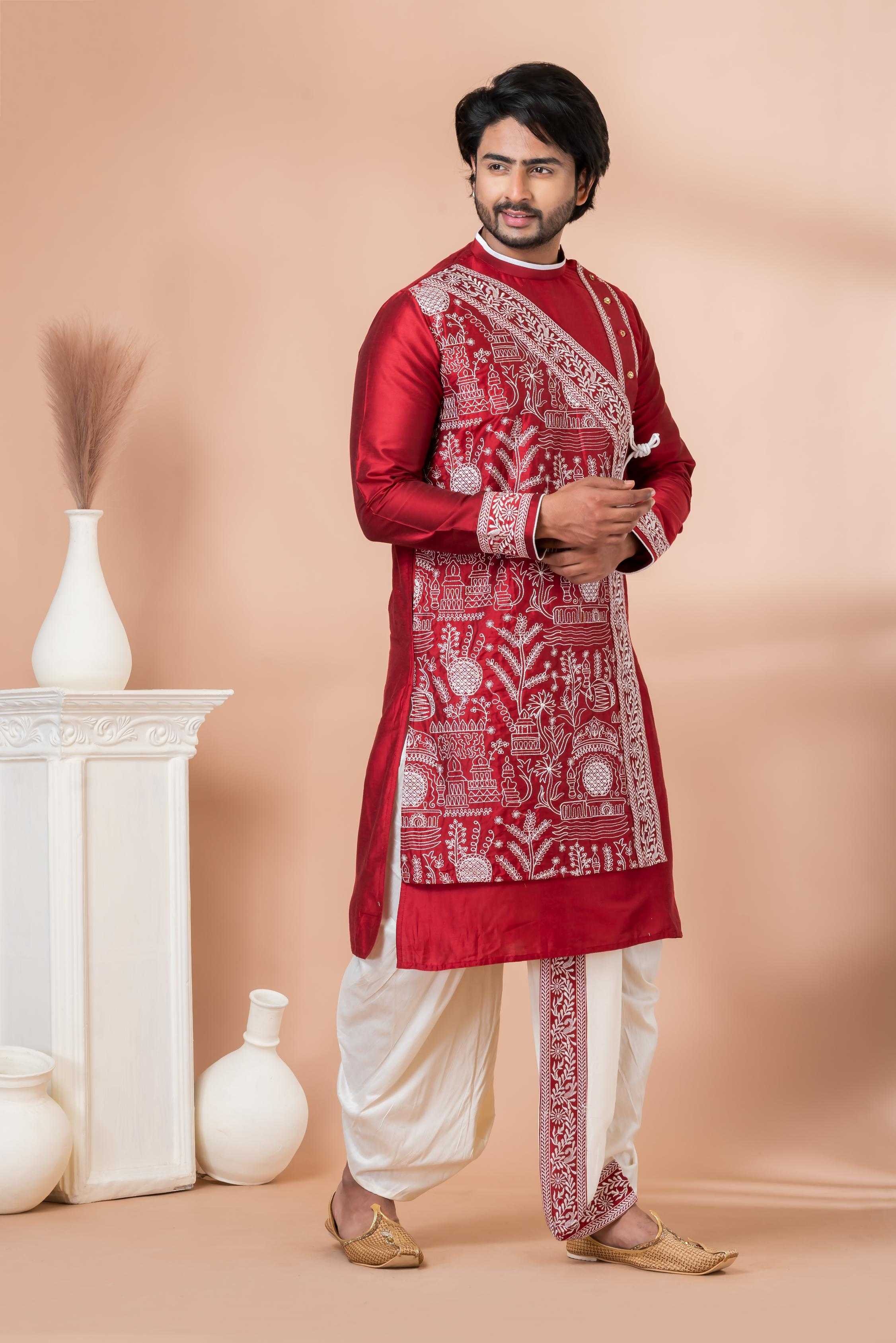 Ynf Viscose RIN223 3317 Mens Wear Wholesale Mens Kurtas Mens Kurta Pyjama Men Wedding kurta Manufacturer