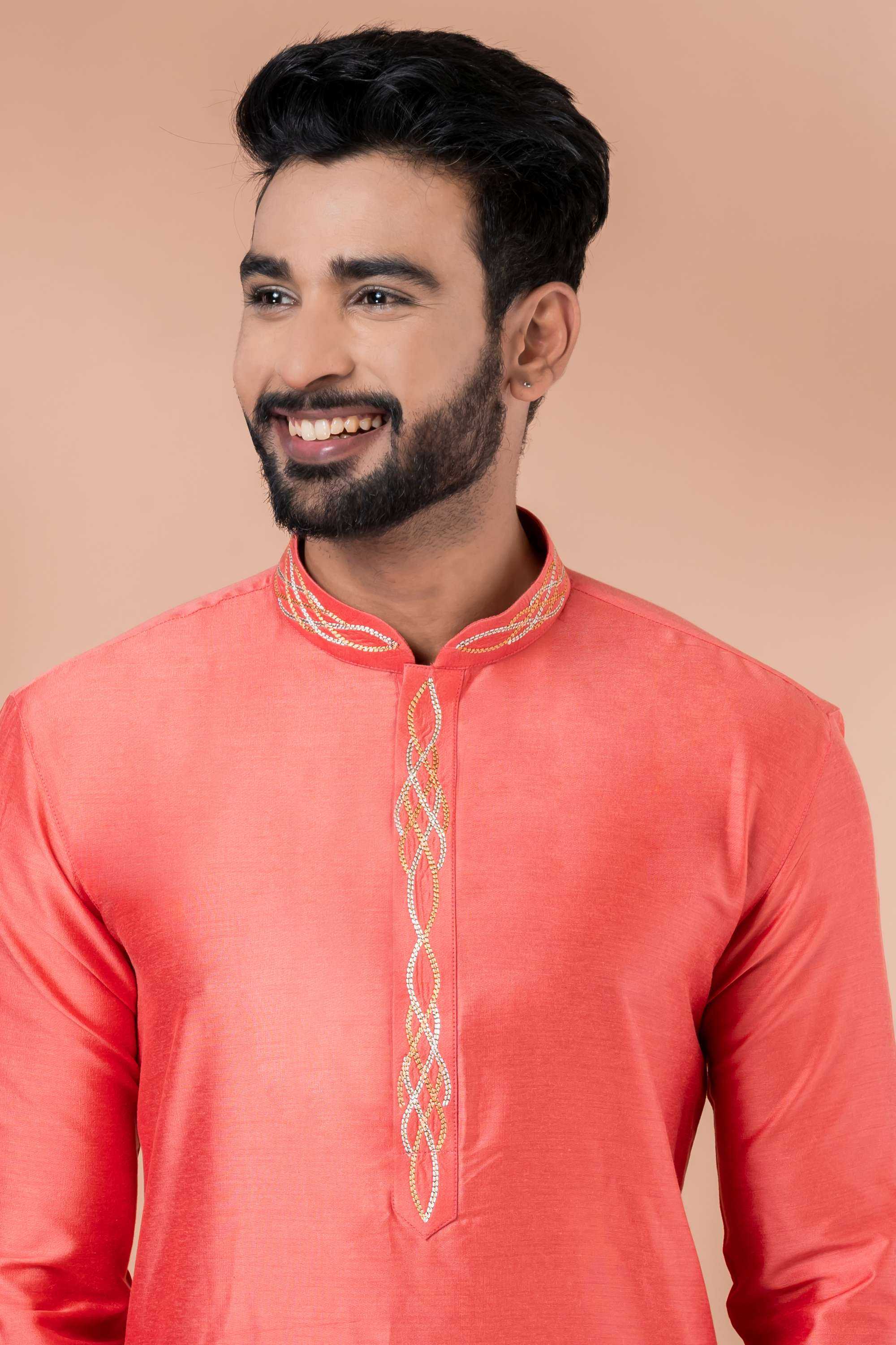 Ynf Viscose RIN223 3380A Mens Wear Wholesale Mens Kurtas Mens Kurta Pyjama Men Wedding kurta Manufacturer