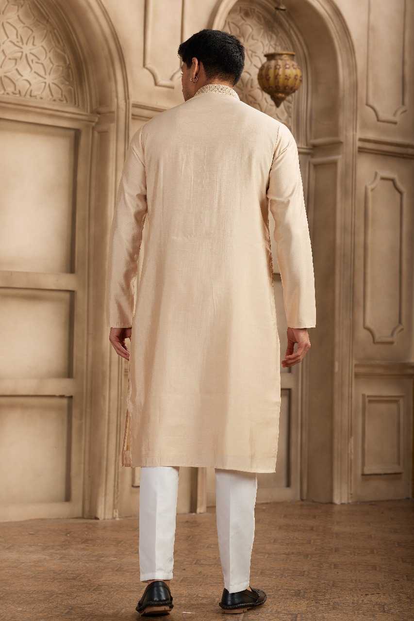 Ynf Art Silk RIN197 3101 Mens Wear Wholesale Mens Kurtas Mens Kurta Pyjama Embroidered Kurta Pajama Manufacturer