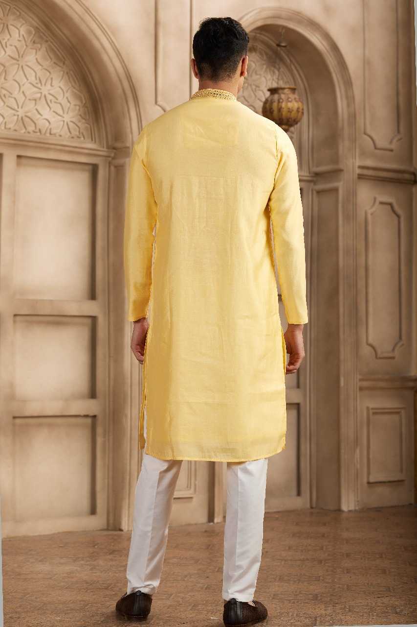 Ynf Art Silk RIN197 3101 Mens Wear Wholesale Mens Kurtas Mens Kurta Pyjama Embroidered Kurta Pajama Manufacturer