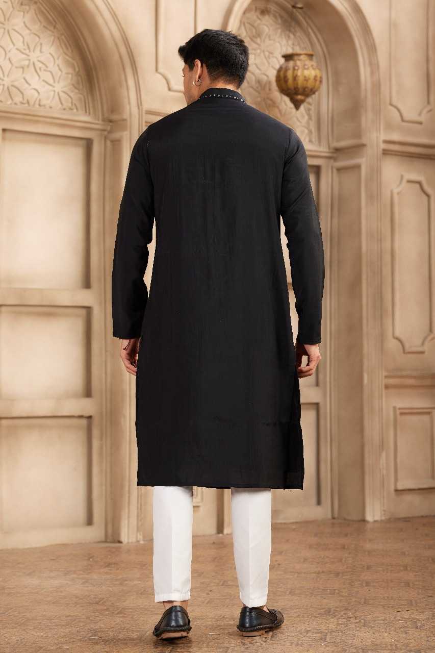 Ynf Art Silk RIN197 3101 Mens Wear Wholesale Mens Kurtas Mens Kurta Pyjama Embroidered Kurta Pajama Manufacturer