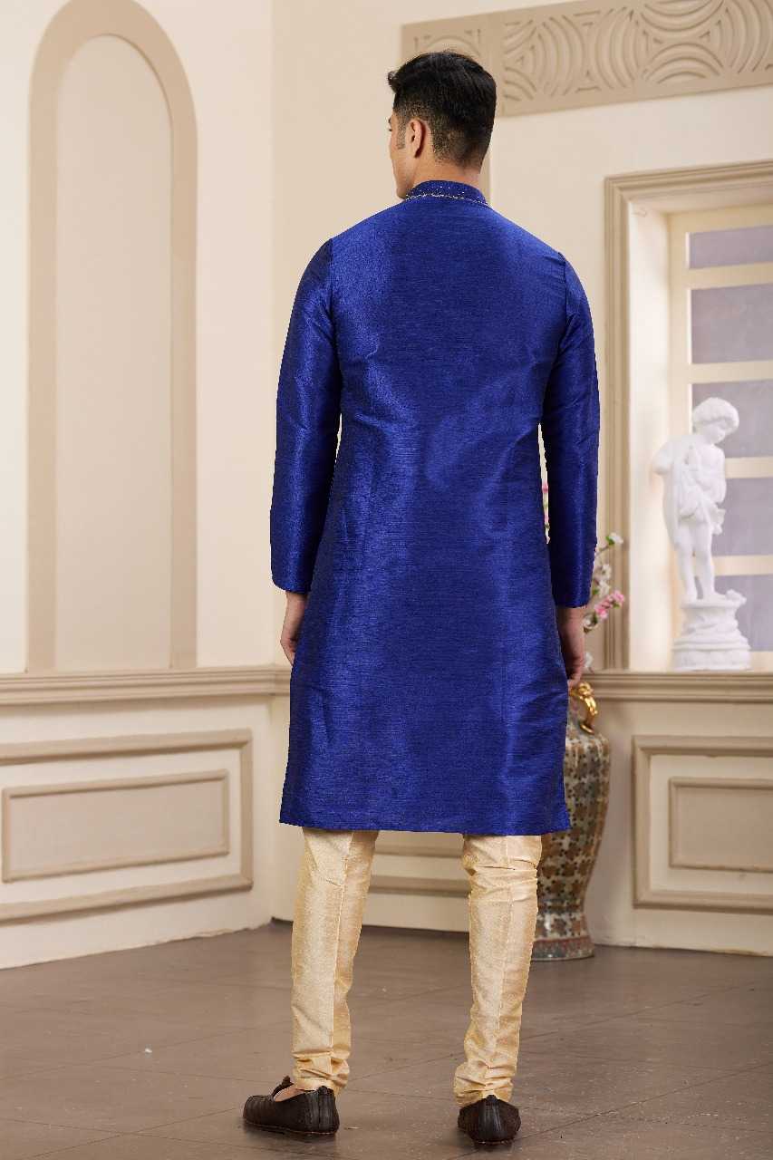 Ynf Art Silk RIN197 3103 Mens Wear Wholesale Mens Kurtas Mens Kurta Pyjama Embroidered Kurta Pajama Manufacturer