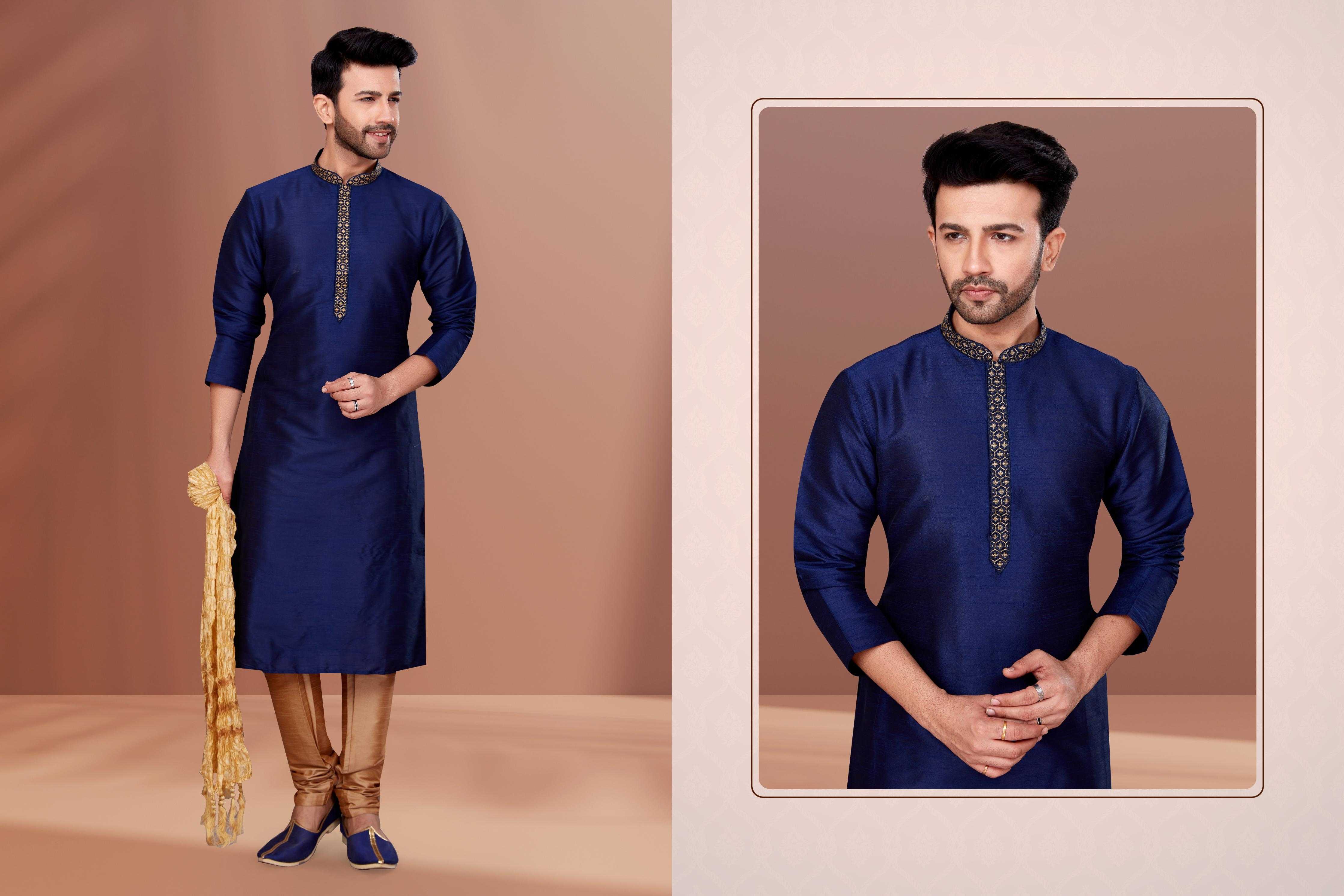 Ynf Banarasi Jacquard RIN223 3003B Mens Wear Wholesale Mens Kurtas Mens Kurta Pyjama Men Wedding kurta Manufacturer