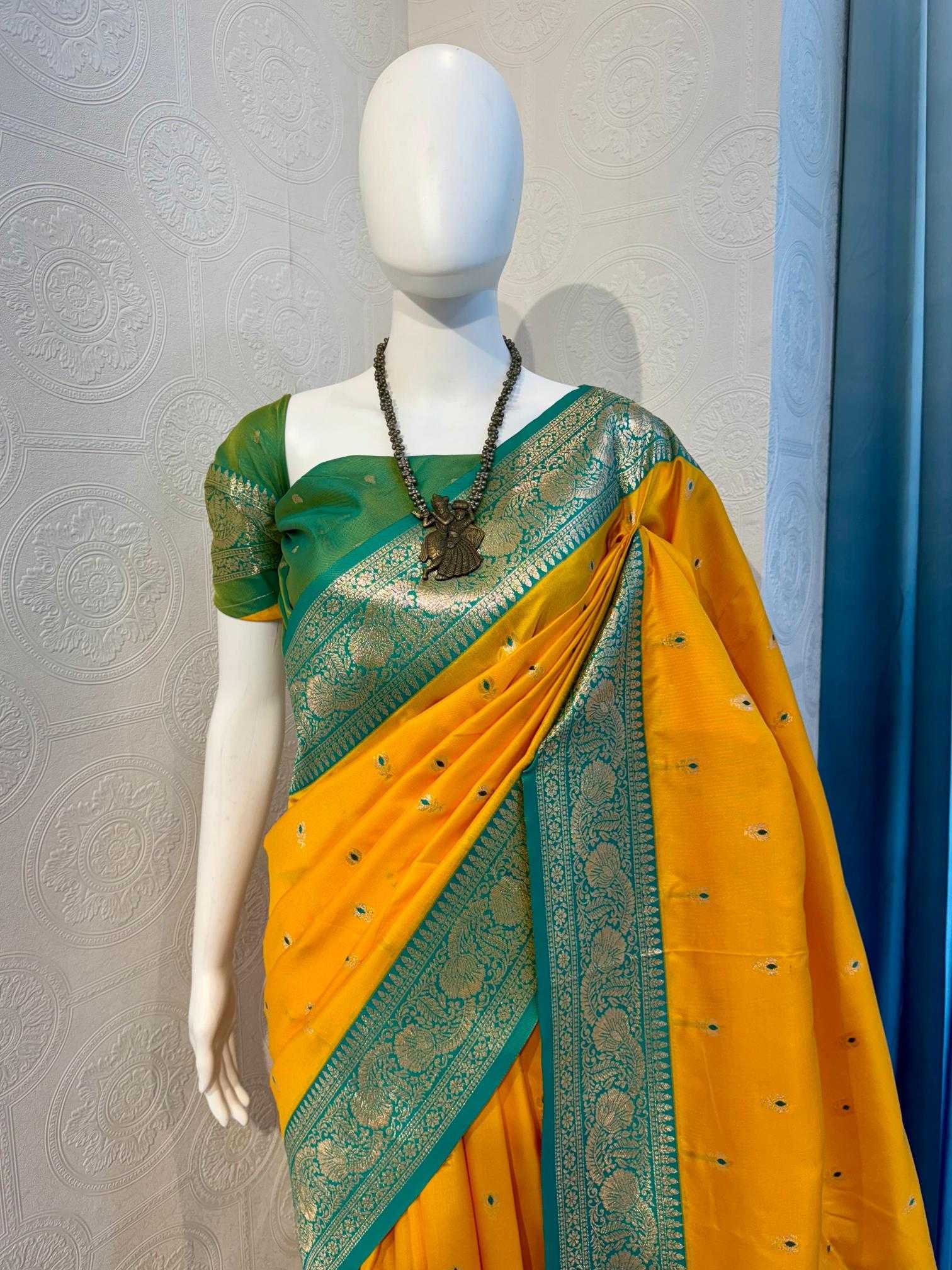 Ynf Banarasi Soft Silk RIN118 PULKA Silk Sarees Wholesale Banarasi Silk Sarees Soft Silk Sarees Designer Silk Sarees Manufacturer