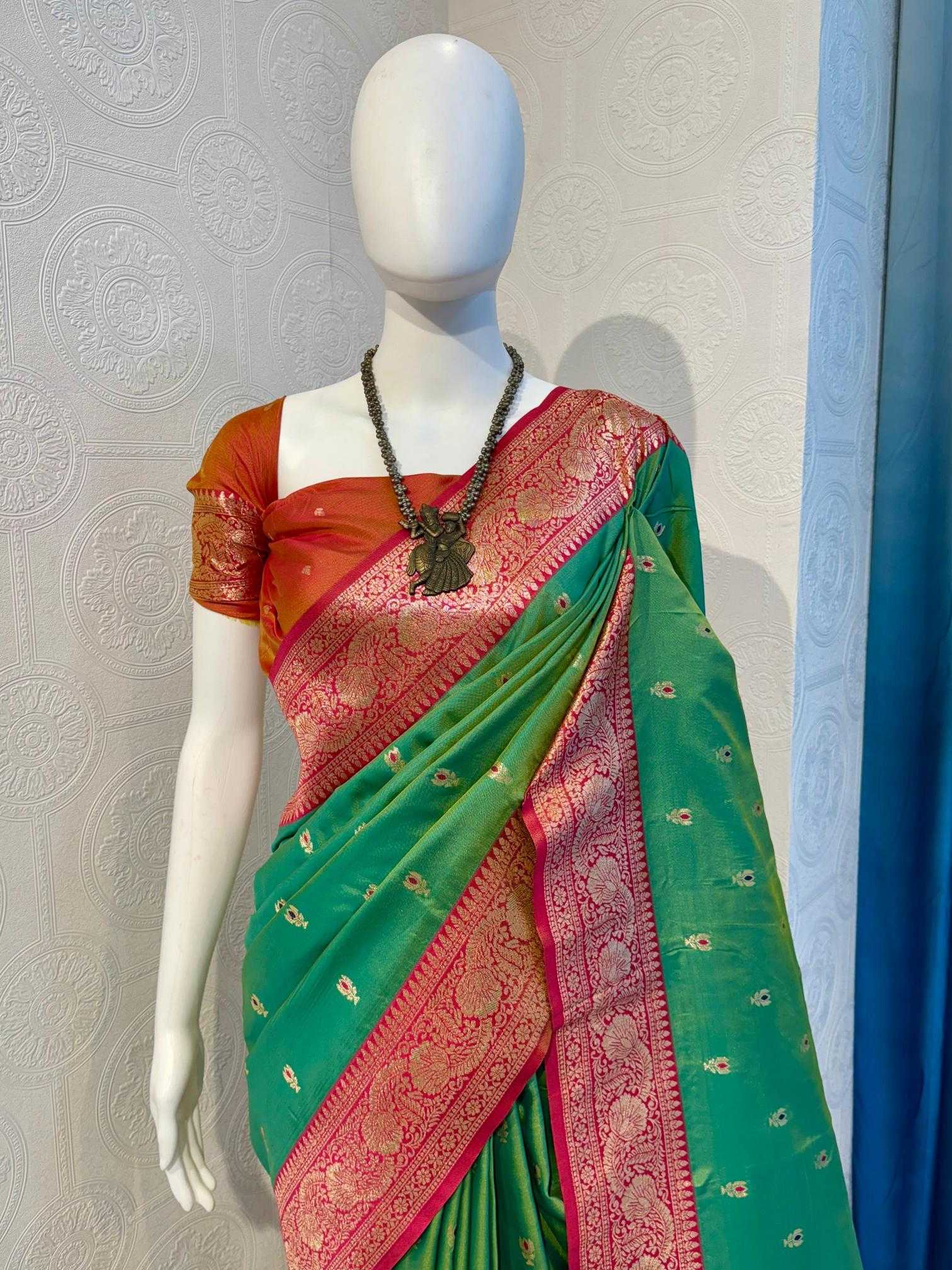 Ynf Banarasi Soft Silk RIN118 PULKA Silk Sarees Wholesale Banarasi Silk Sarees Soft Silk Sarees Designer Silk Sarees Manufacturer