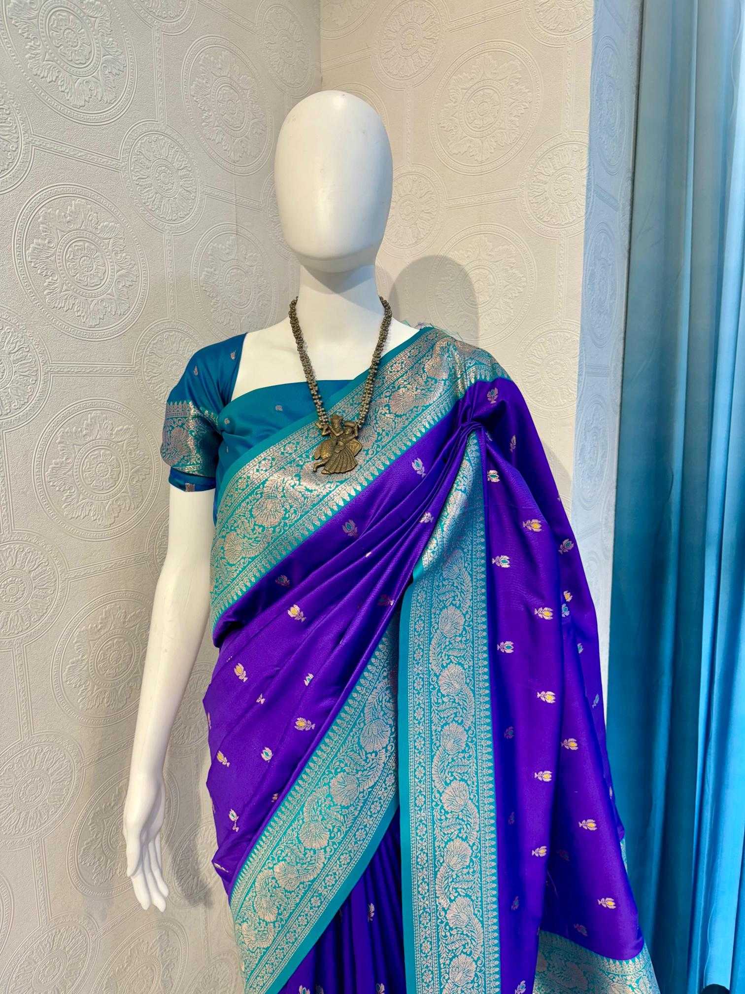 Ynf Banarasi Soft Silk RIN118 PULKA Silk Sarees Wholesale Banarasi Silk Sarees Soft Silk Sarees Designer Silk Sarees Manufacturer