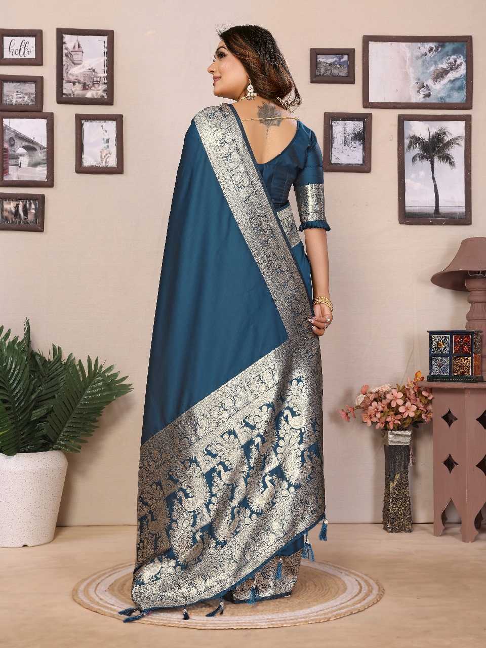 Ynf Banarasi Soft Silk RIN144 Ruby Silk Sarees Wholesale Banarasi Silk Sarees Designer Silk Sarees Silk Sarees For Weddings Manufacturer